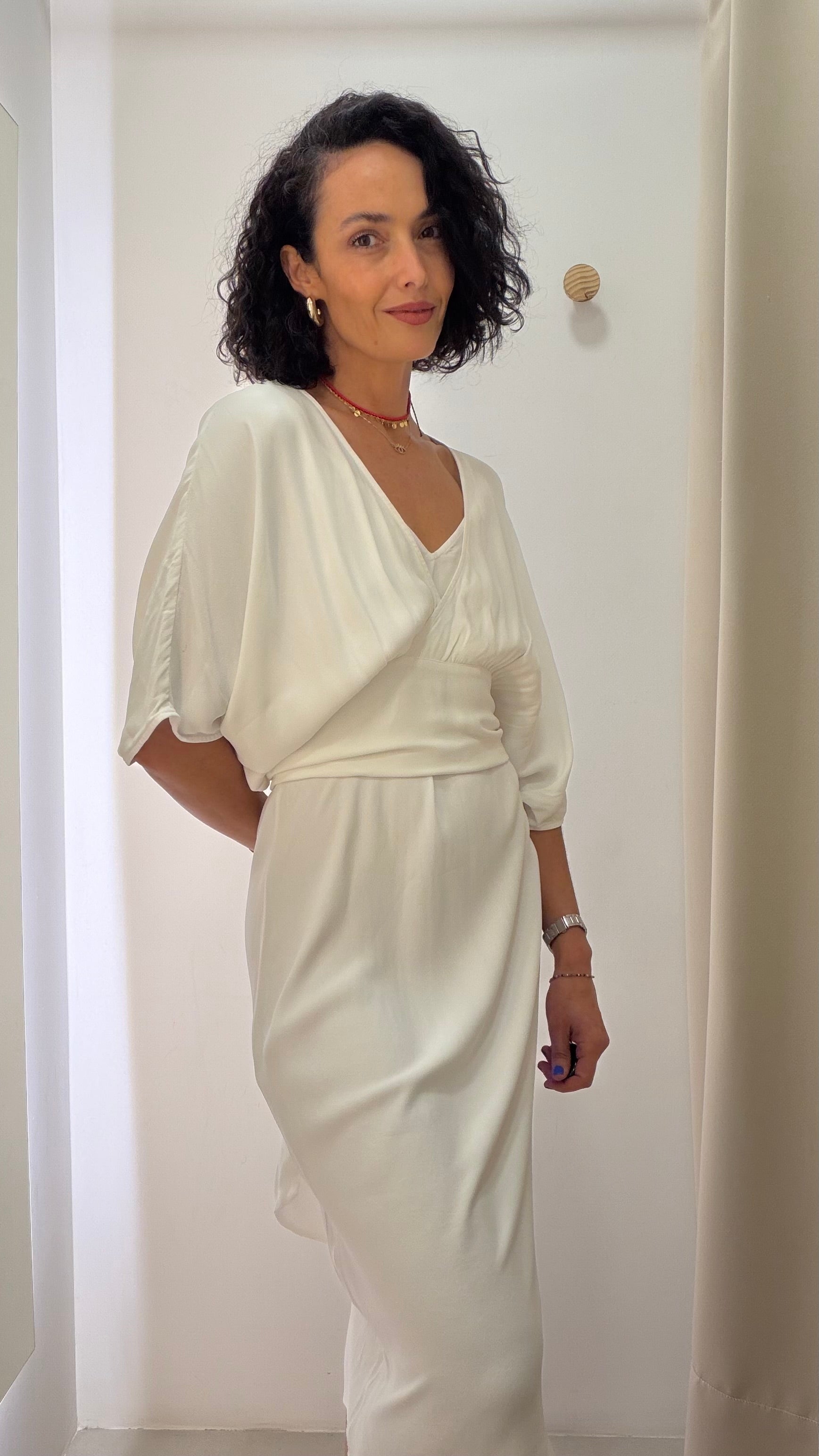 Vestido Conjunto Branco Le Lis Blanc