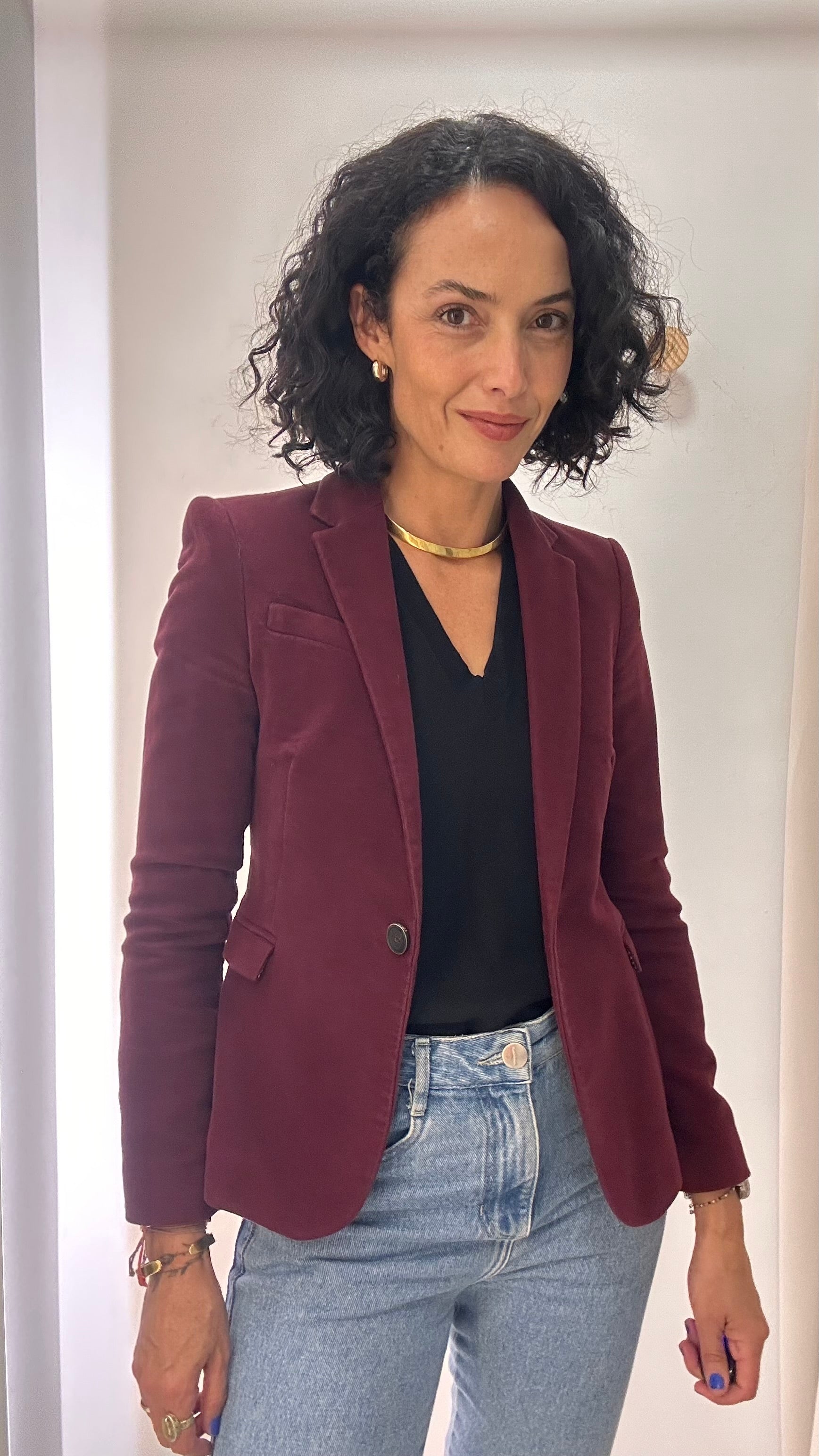 Blazer Vinho Zara