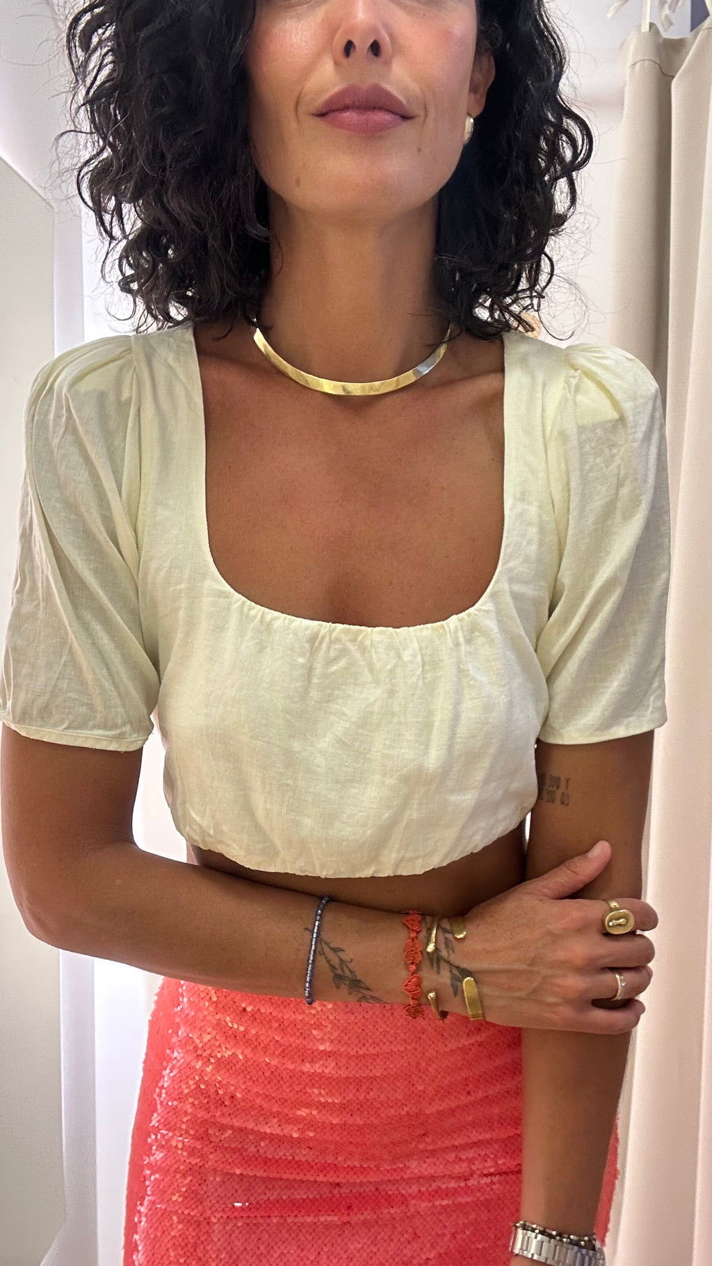 Cropped Cris Barros