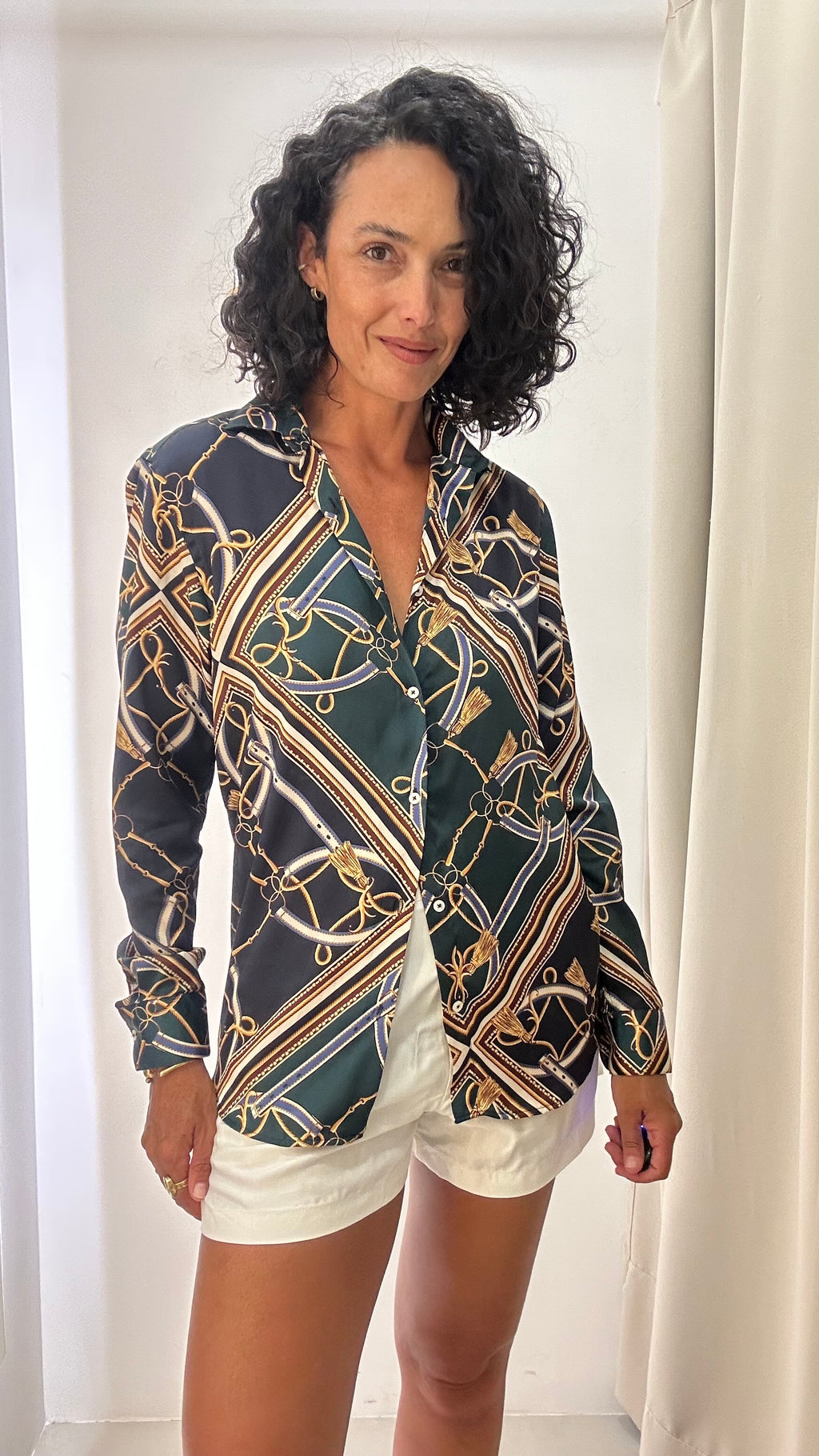 Camisa Estampada Zara