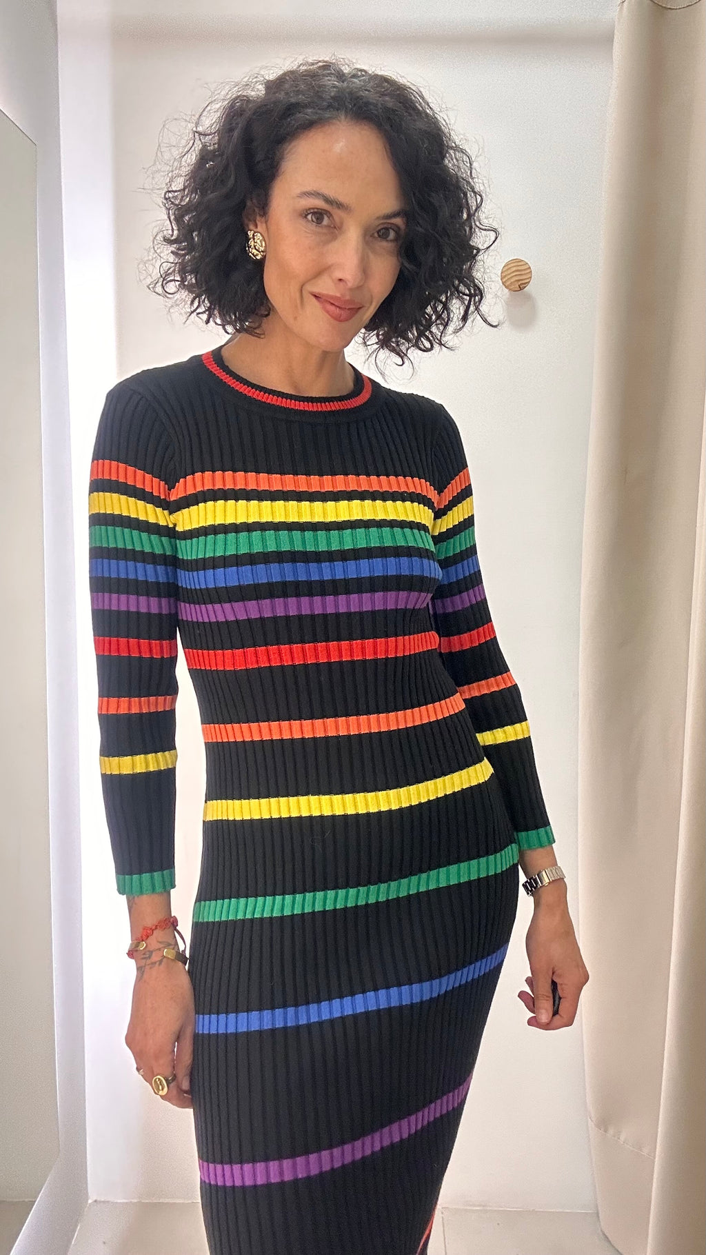 Vestido Tricot Nati Vozza