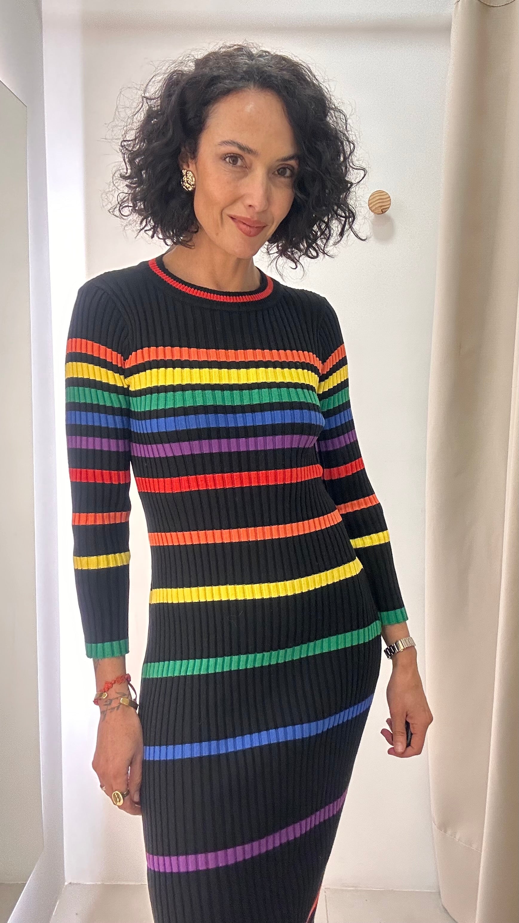 Vestido Tricot Nati Vozza
