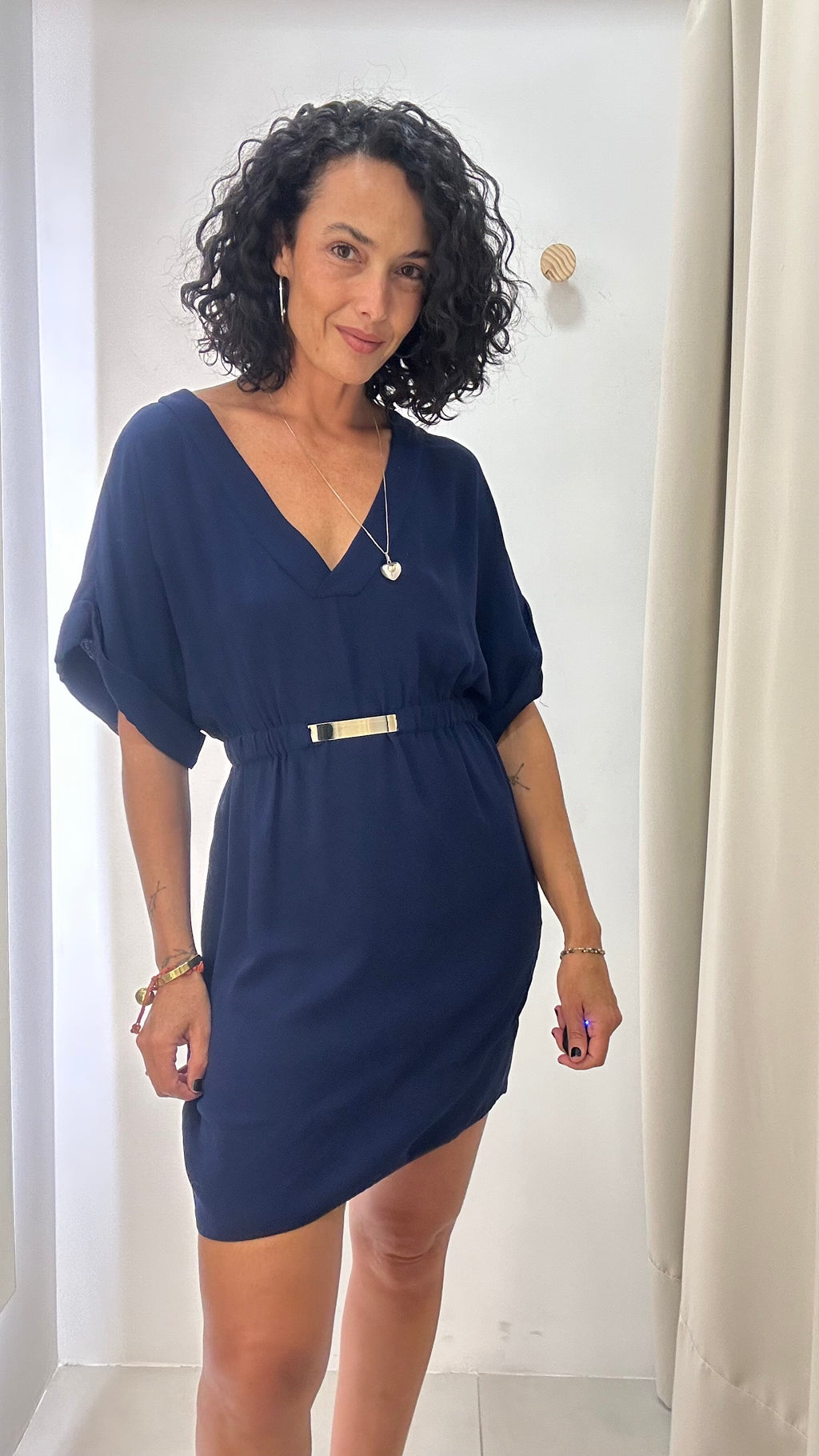 Vestido Azul Zara