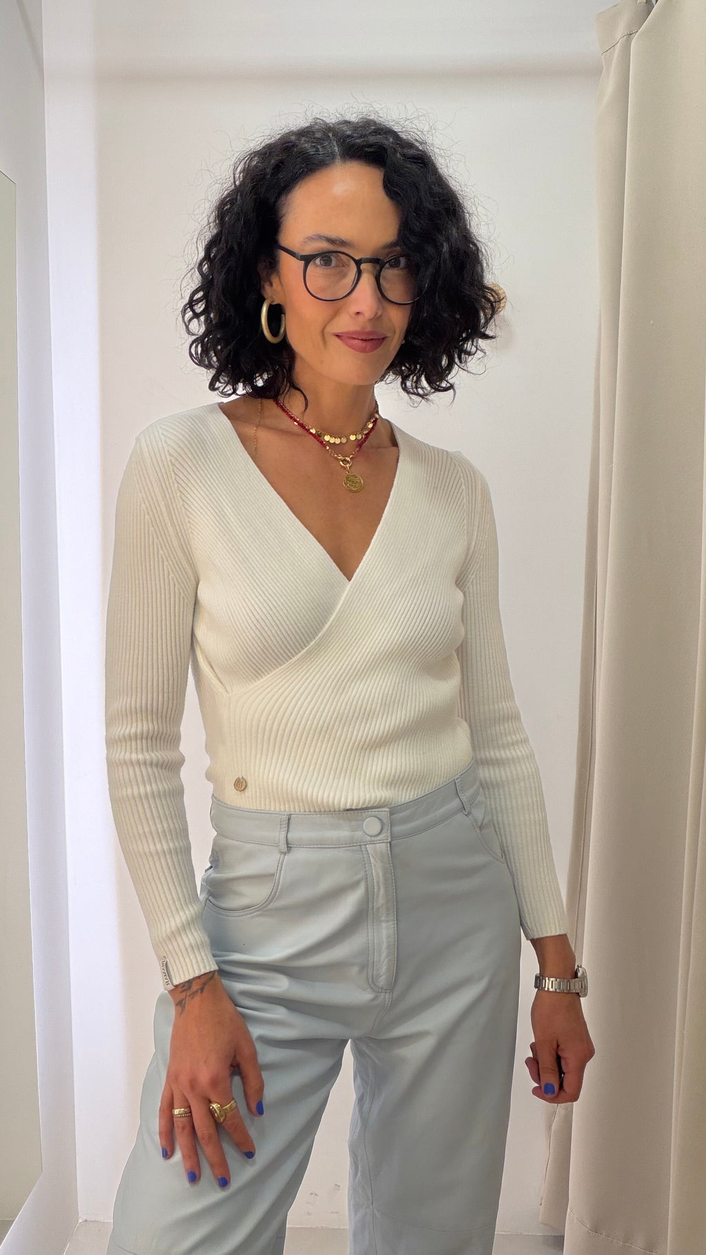 Calça de Couro Verosenso