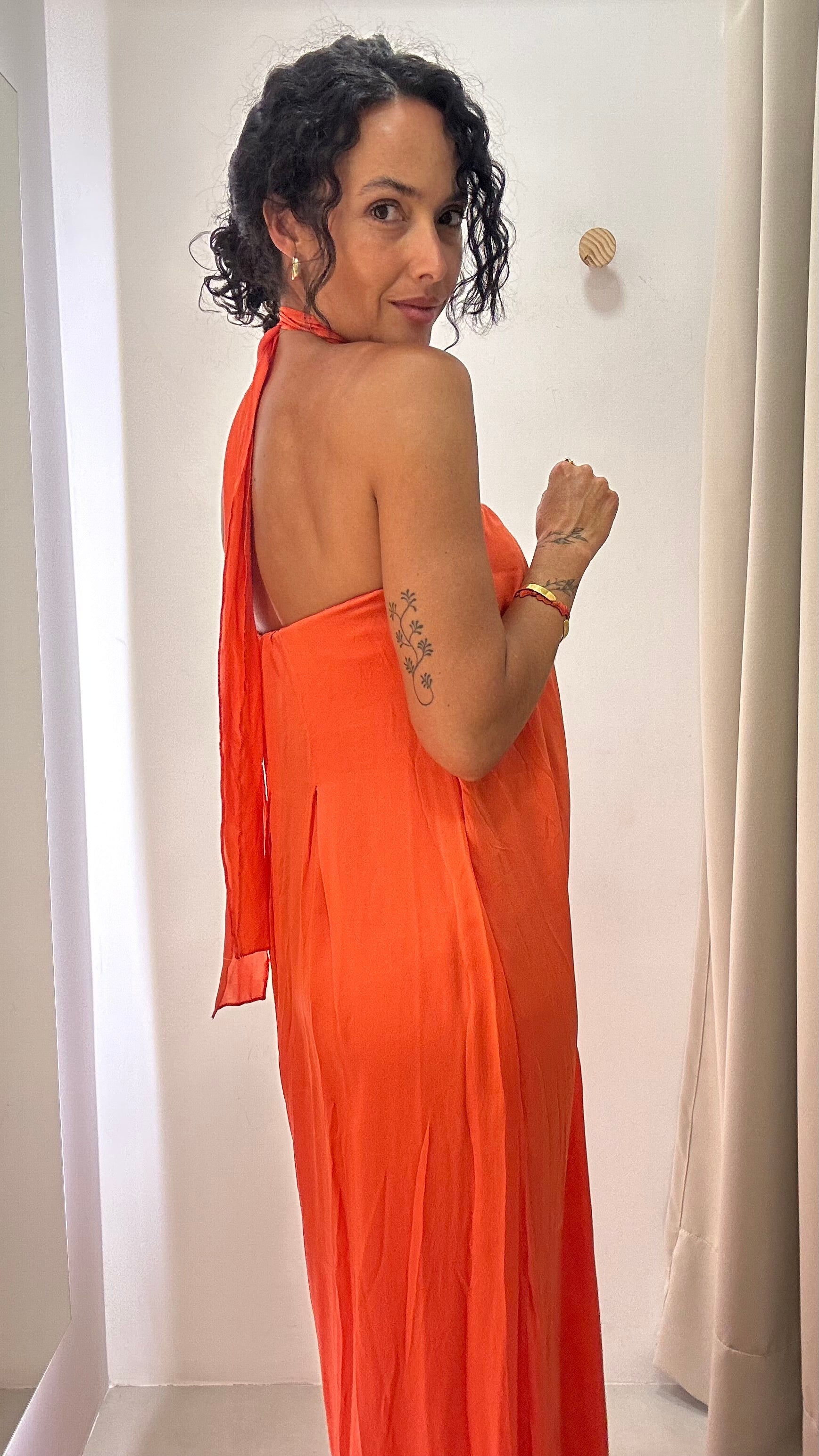 Vestido de Festa em Seda