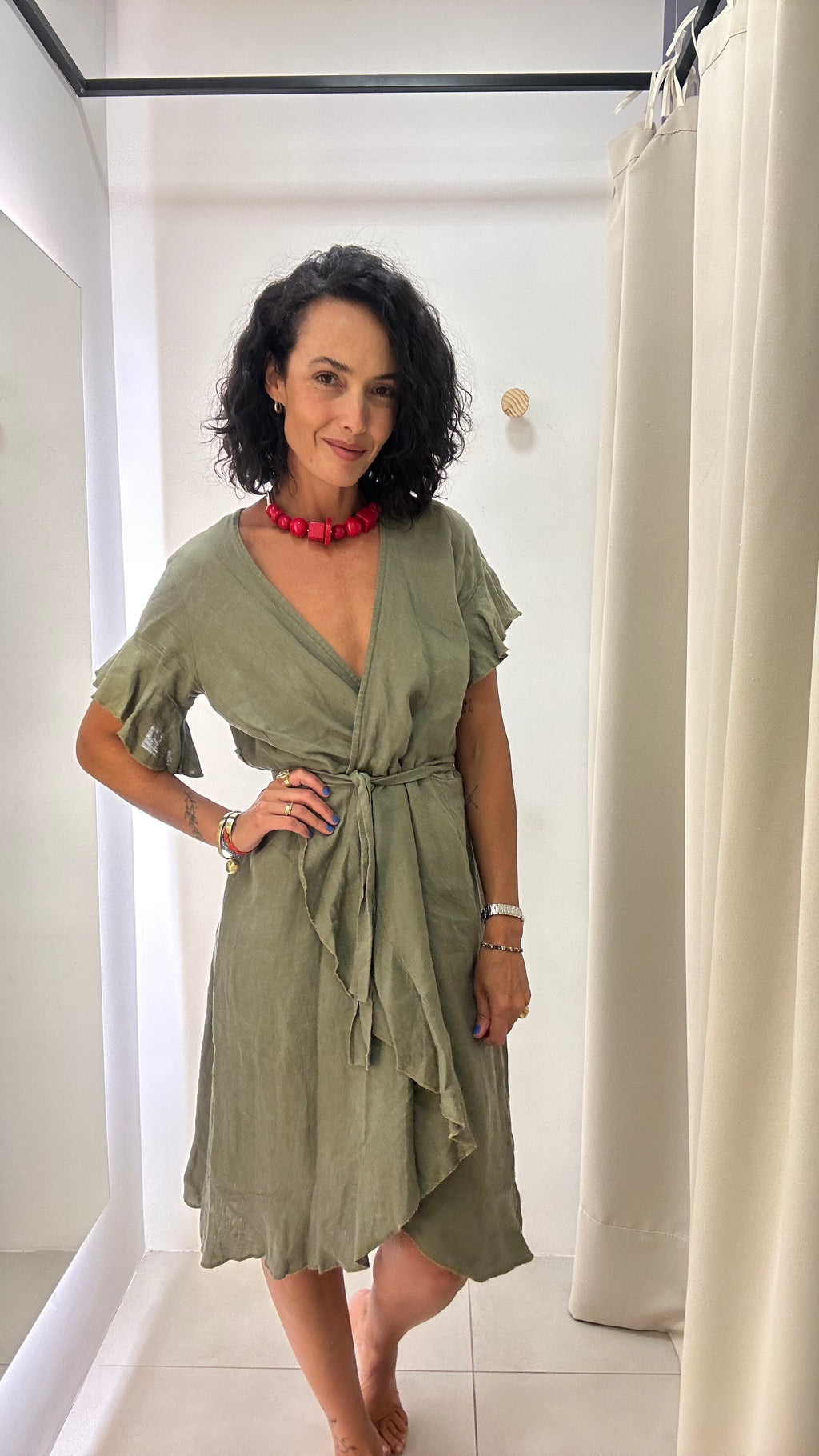Vestido em linho Faro9