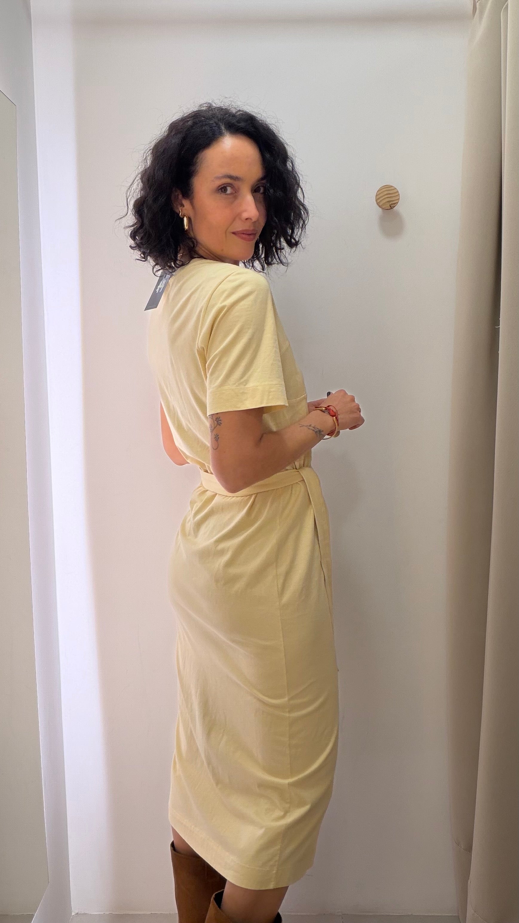 Vestido Bege Animale