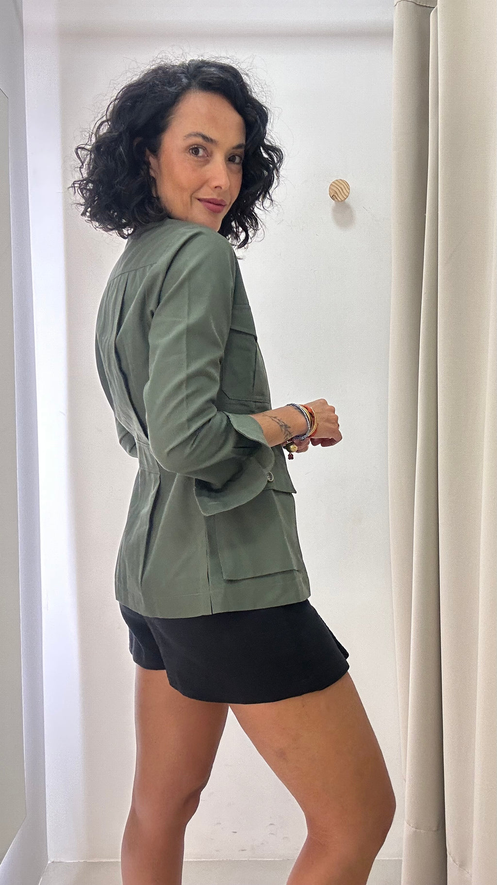 Jaqueta Parka Verde Militar