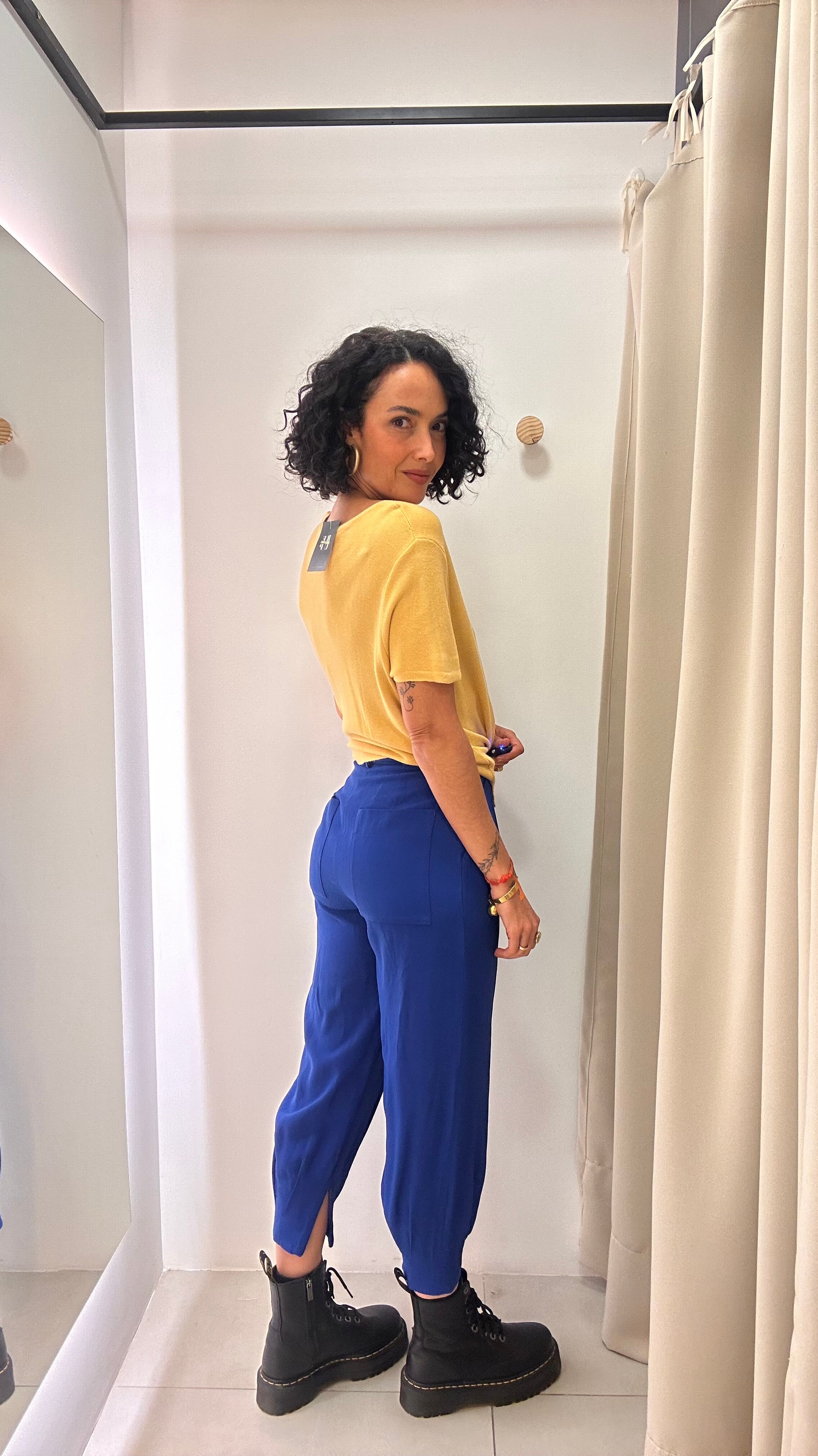 Calça Alfaitaria Azul Royal