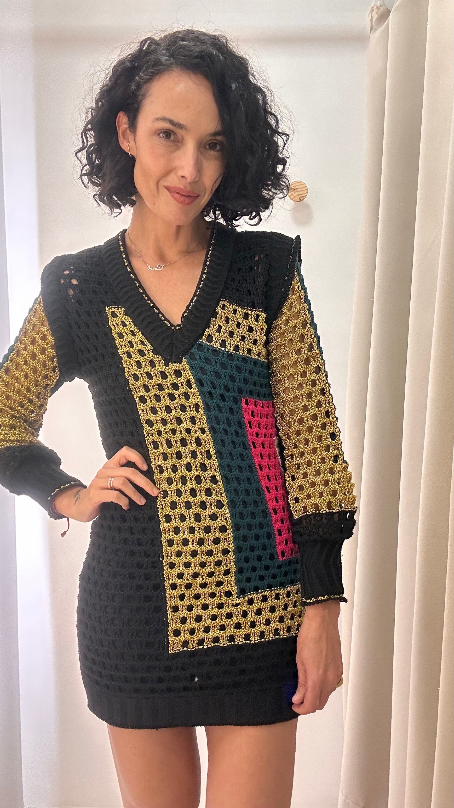 Vestido Tricot Le Lis Blanc