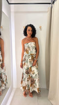 Vestido tomara que caia