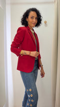 Blazer Vermelho Mary Zaide