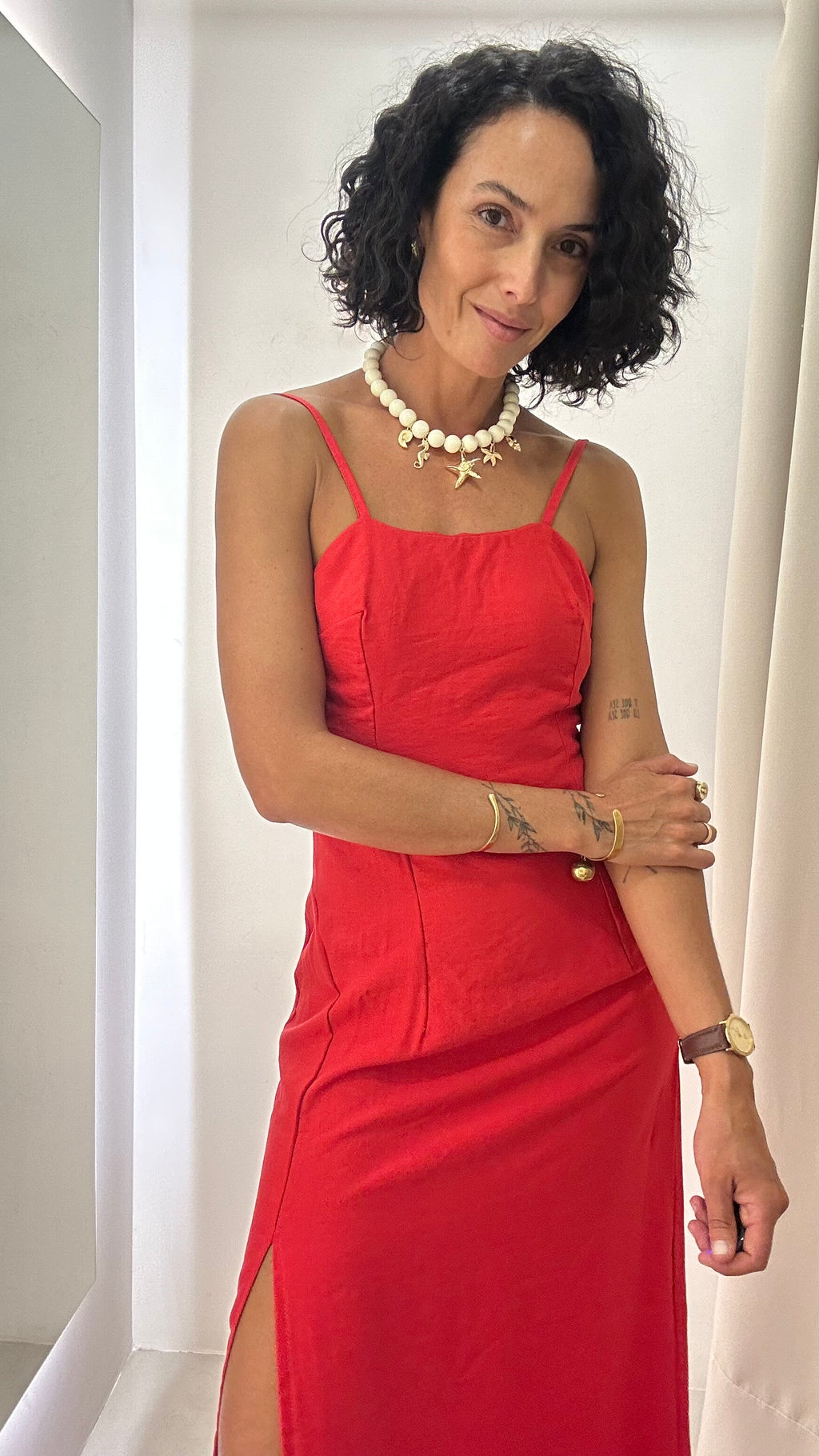Vestido Longo Vermelho