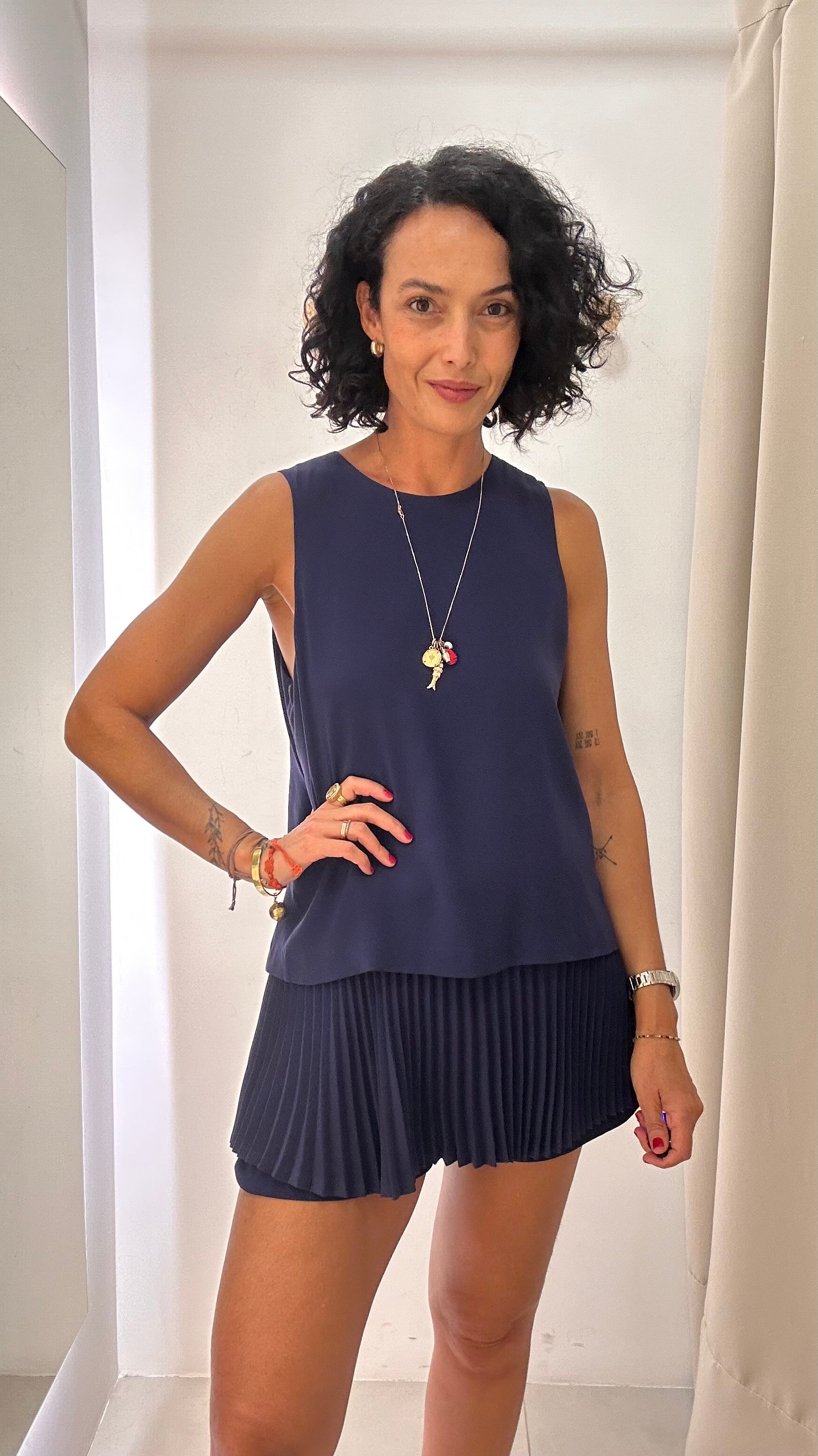 Blusa Azul Theory