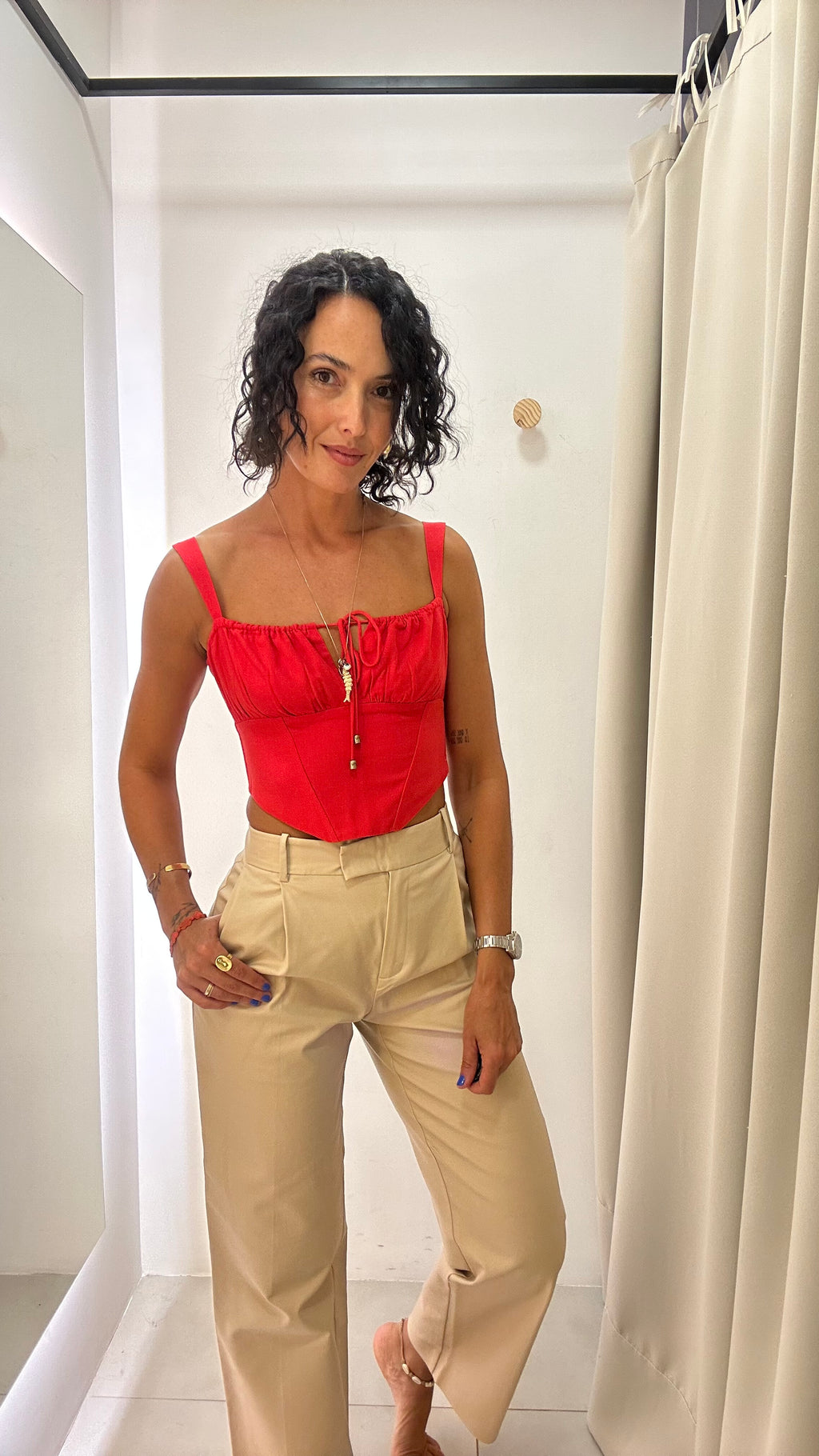 Calça Bege