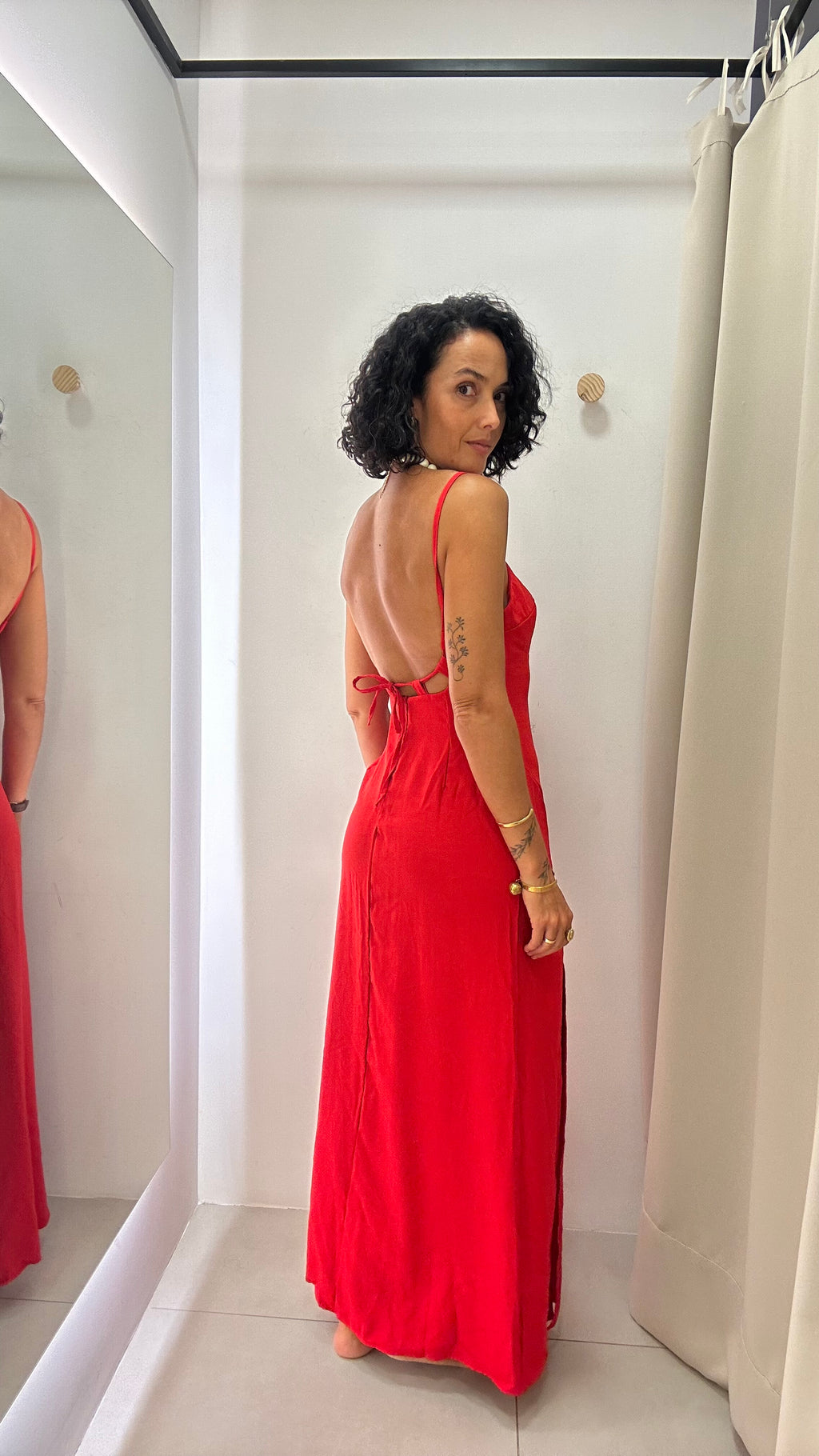 Vestido Longo Vermelho