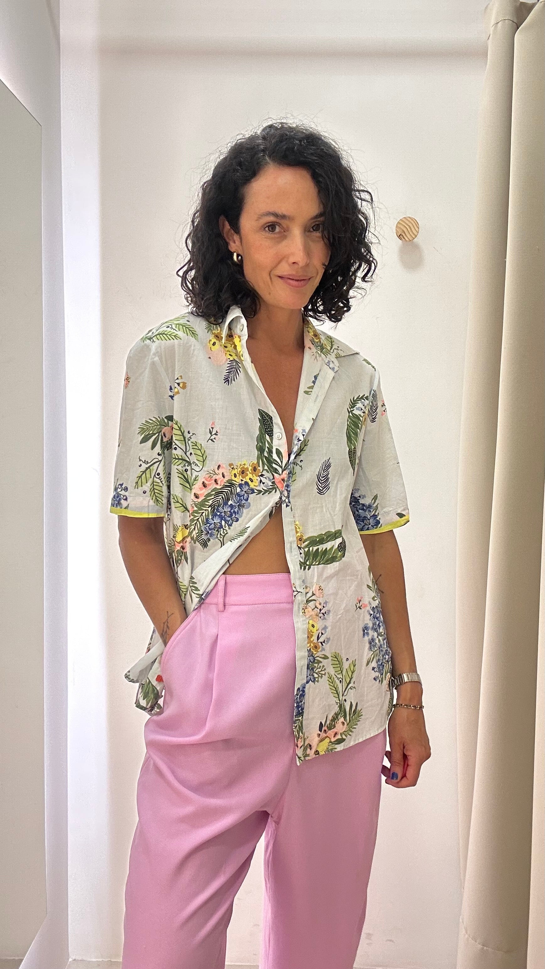 Camisa Estampa Floral Farm