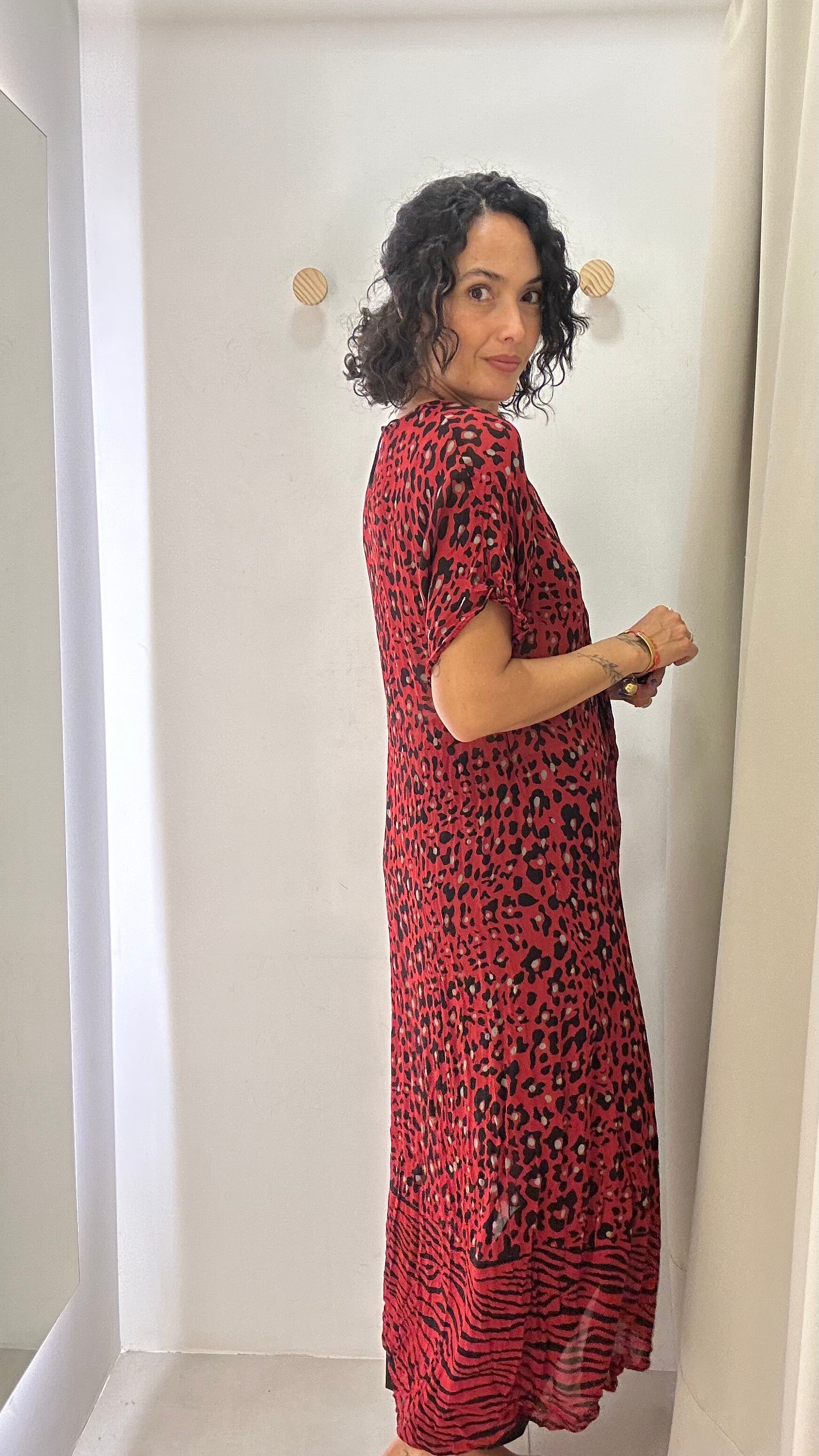 Blusa Animal Print Zara