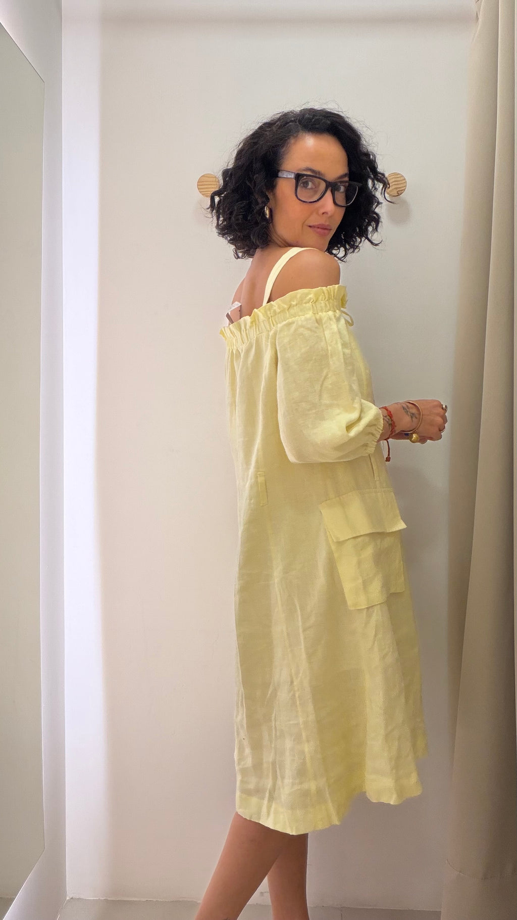 Vestido 100% Linho Vie