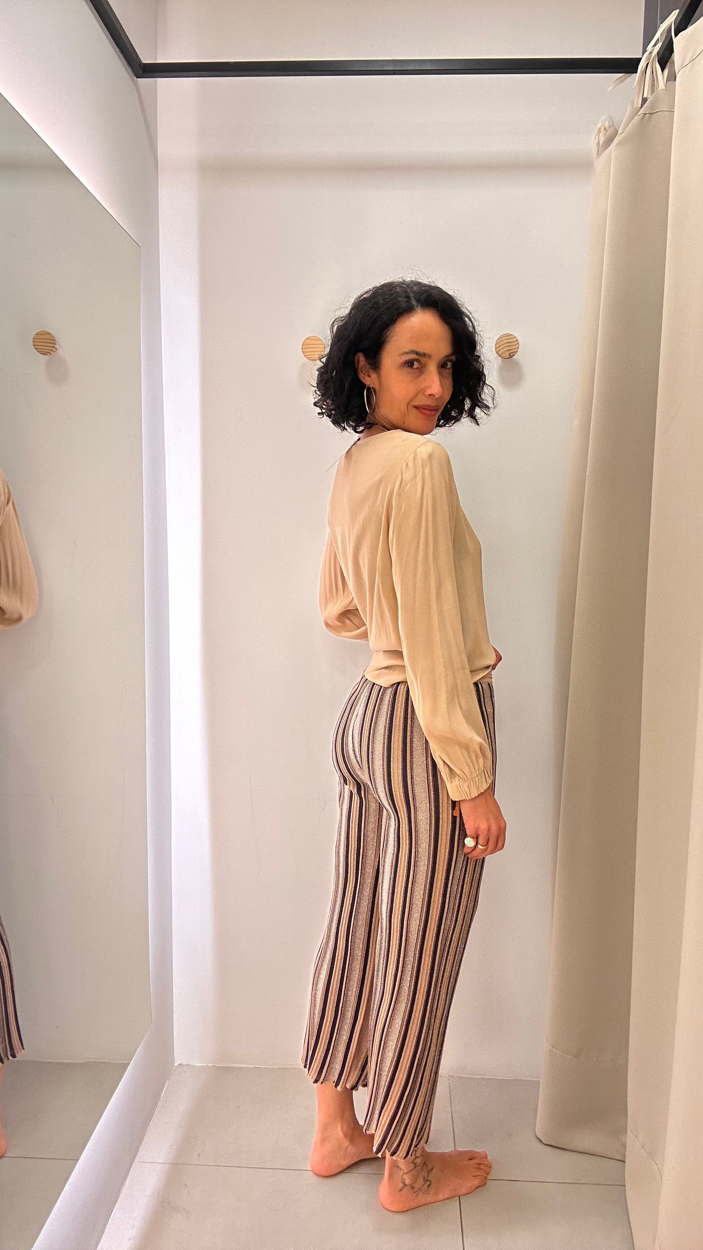 Calça tricot Carol Arbex