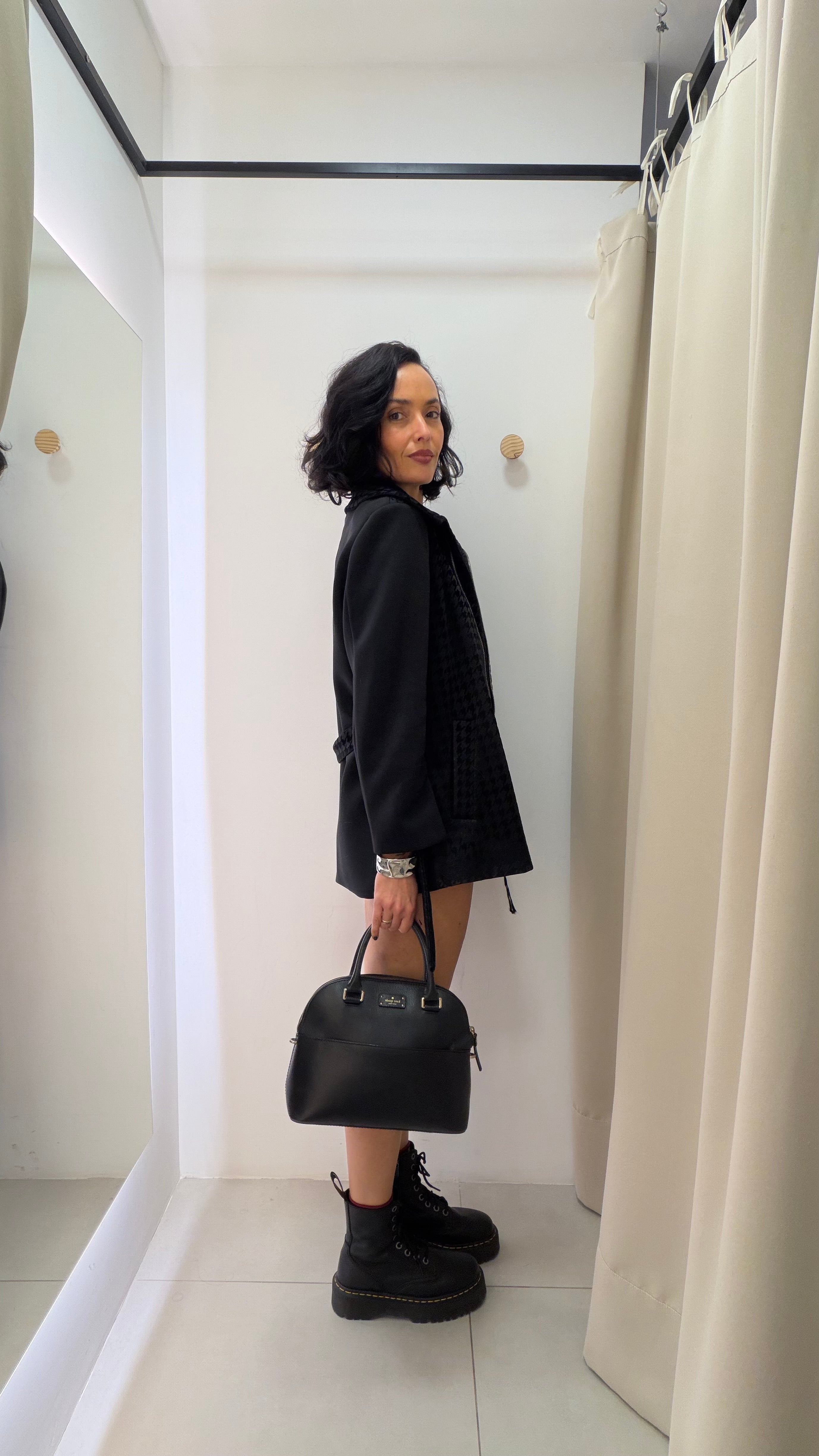 Bolsa couro Kate Spade
