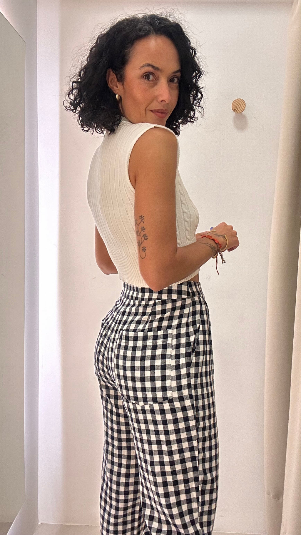 Cropped em Malha Branco