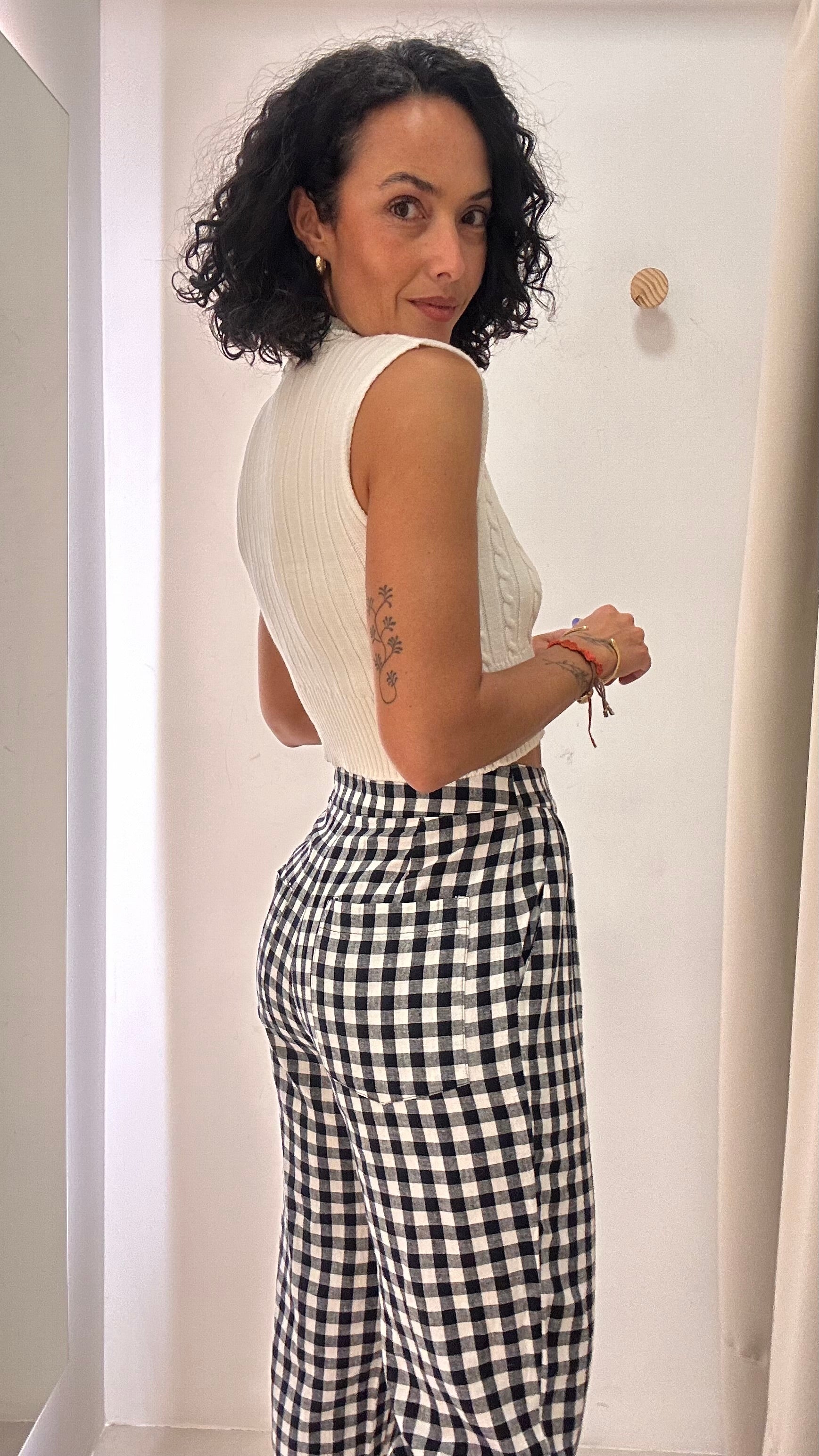 Cropped em Malha Branco
