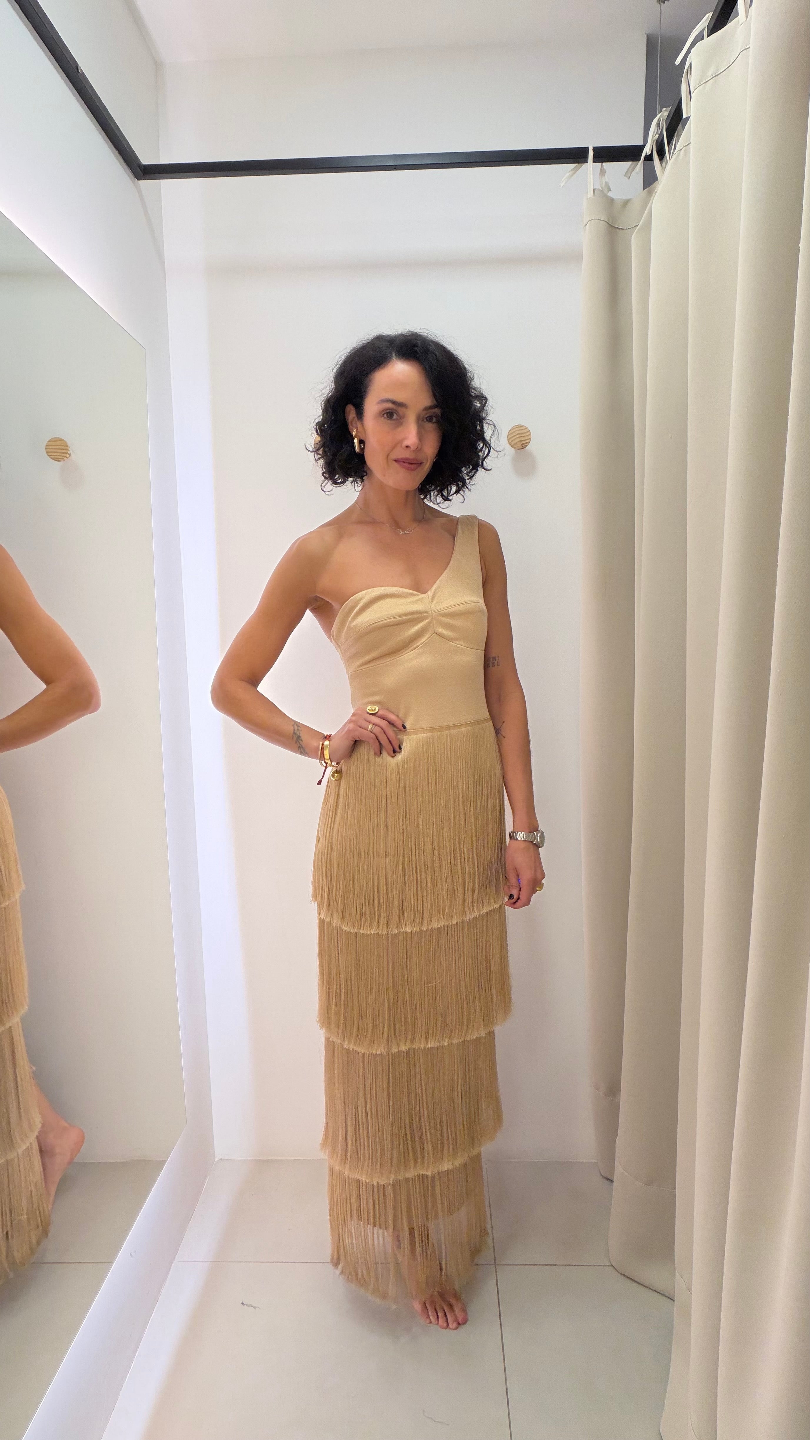 Vestido franjas Rock Lola