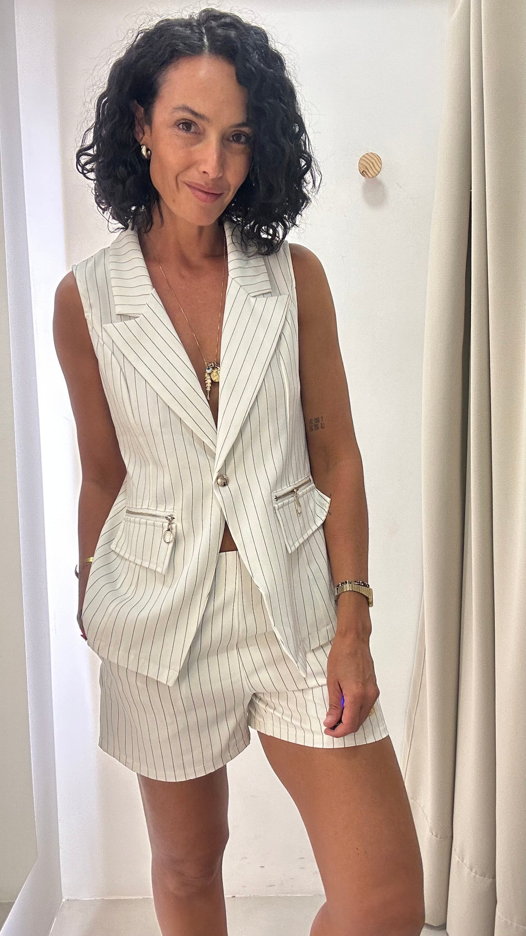 Conjunto Risca de Giz Branco