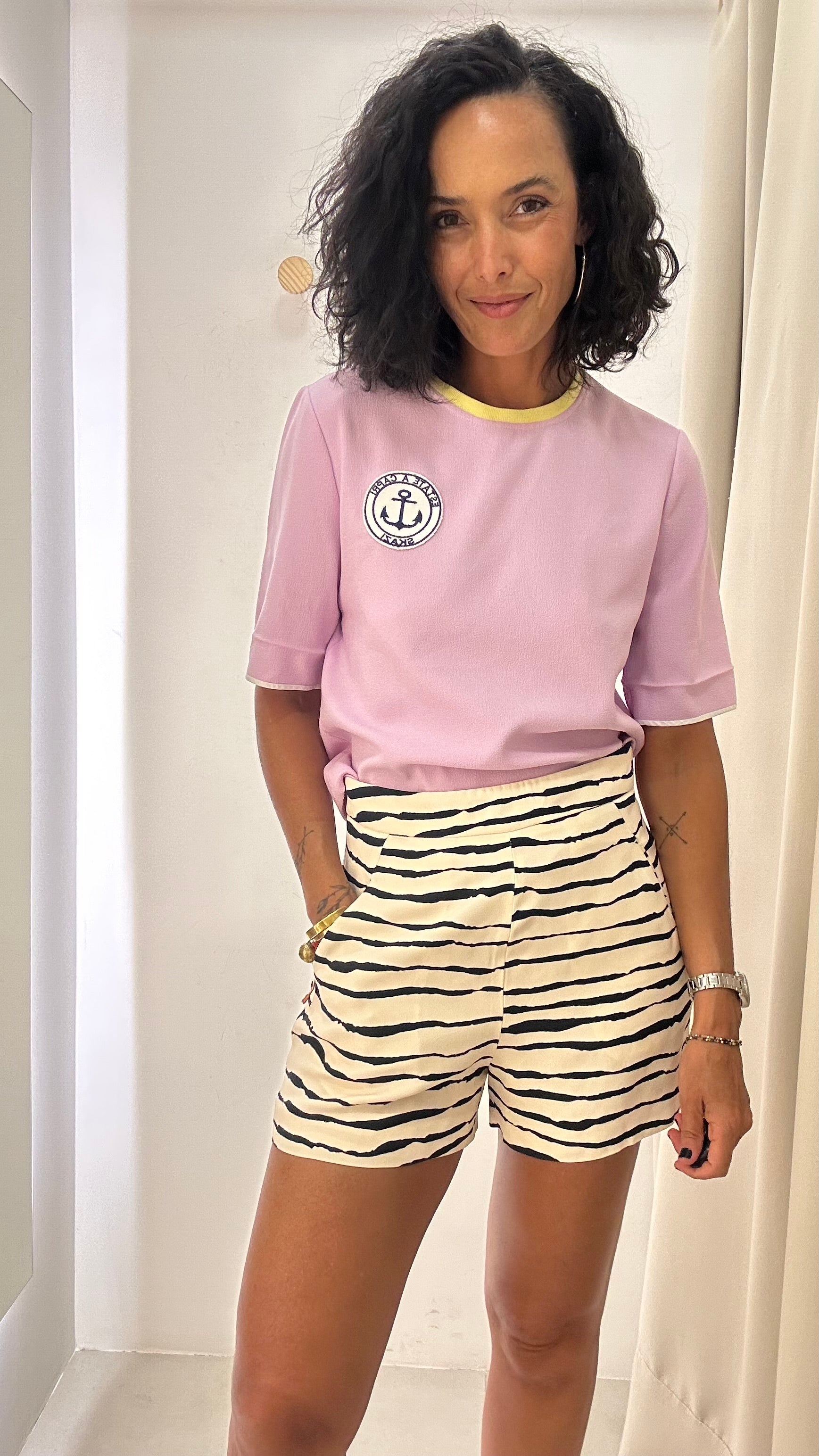 Short estampado Animale