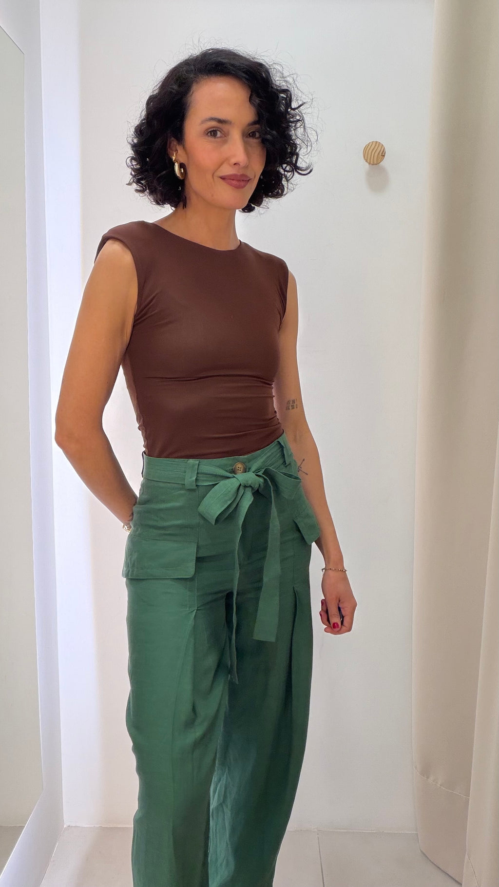 Calça verde Coven