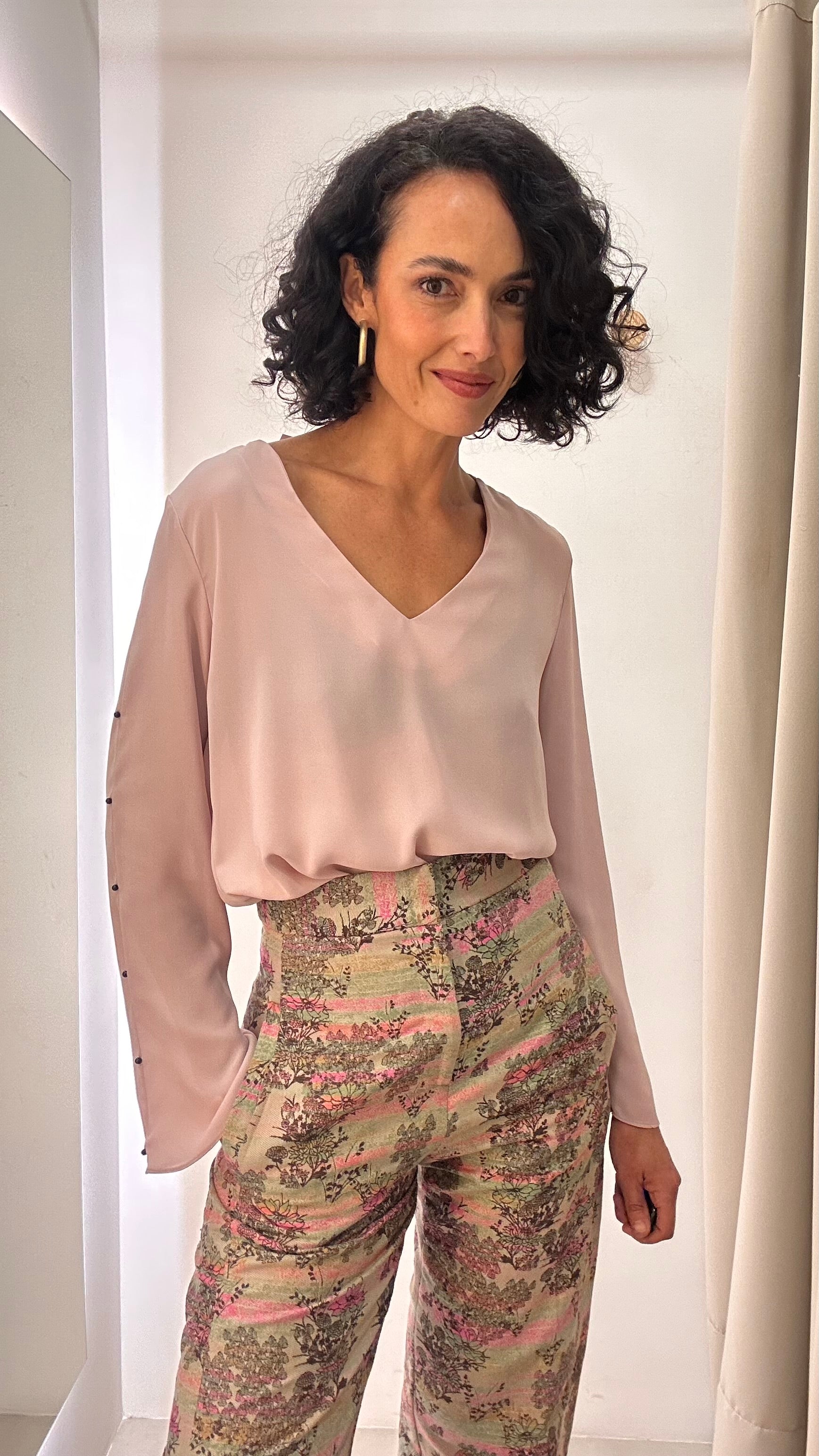 Calça jacquard Lilly Sarti