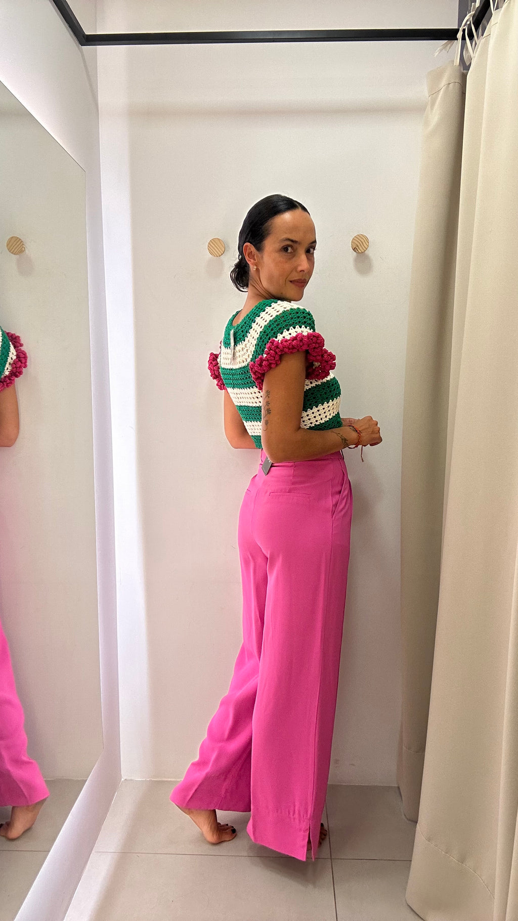 Calça Rosa Iorane