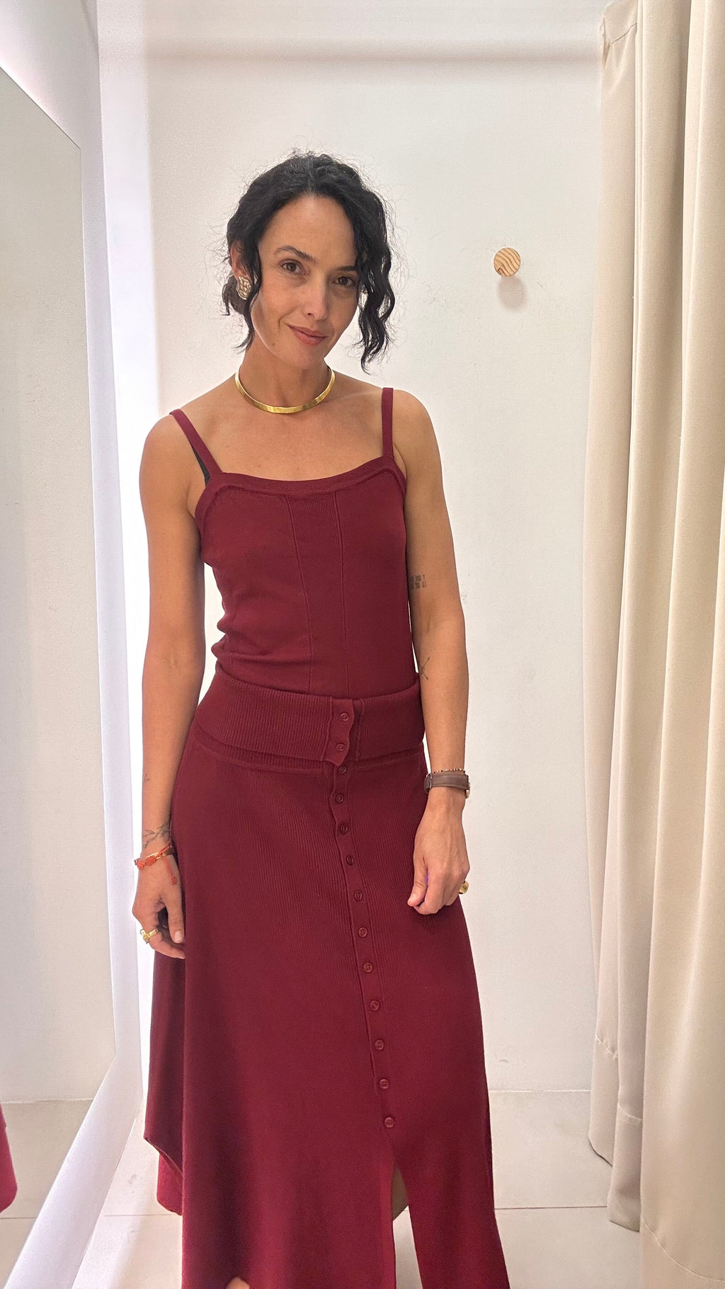 Conjunto Bordô Le Lis Blanc