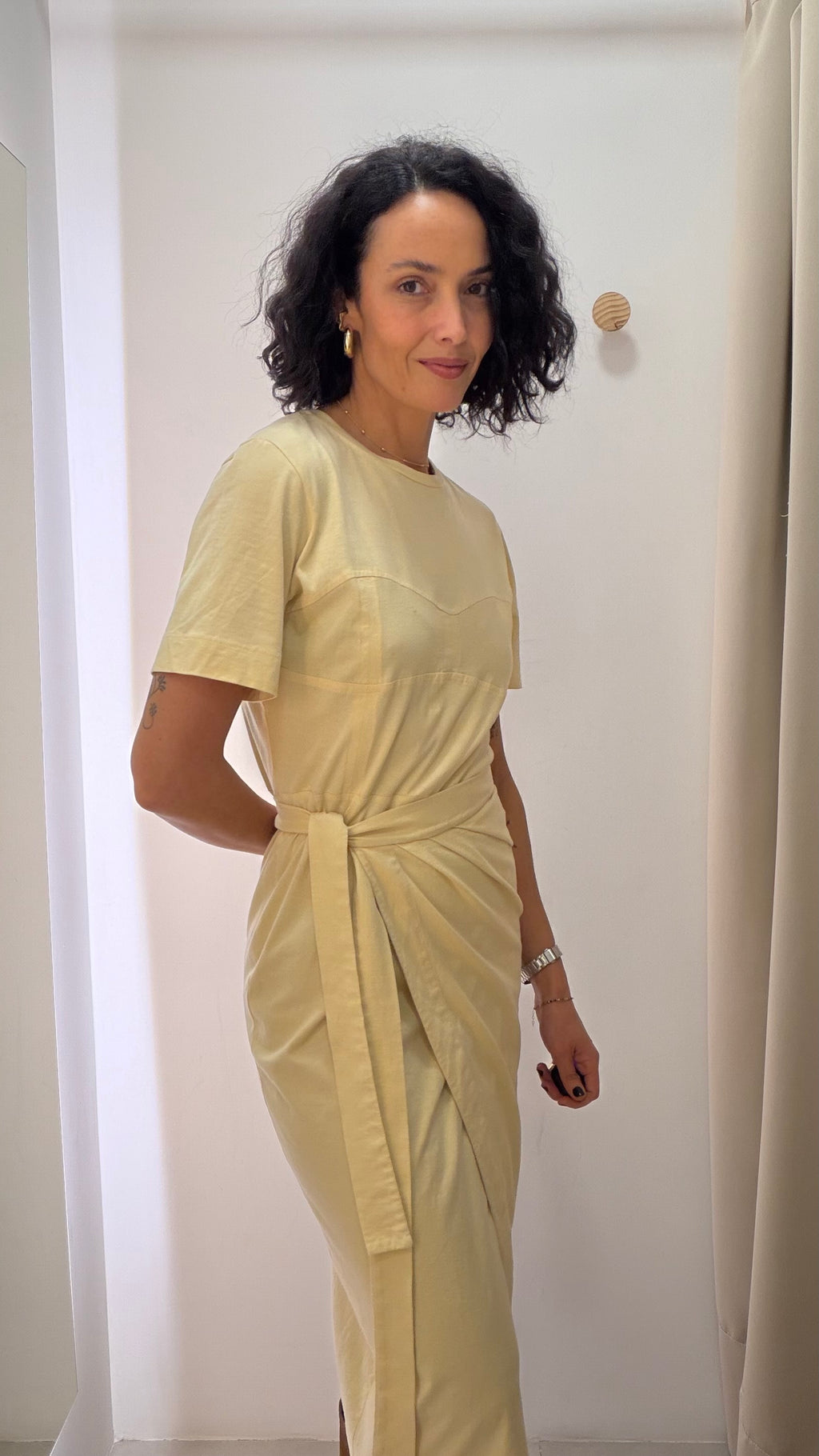 Vestido Bege Animale