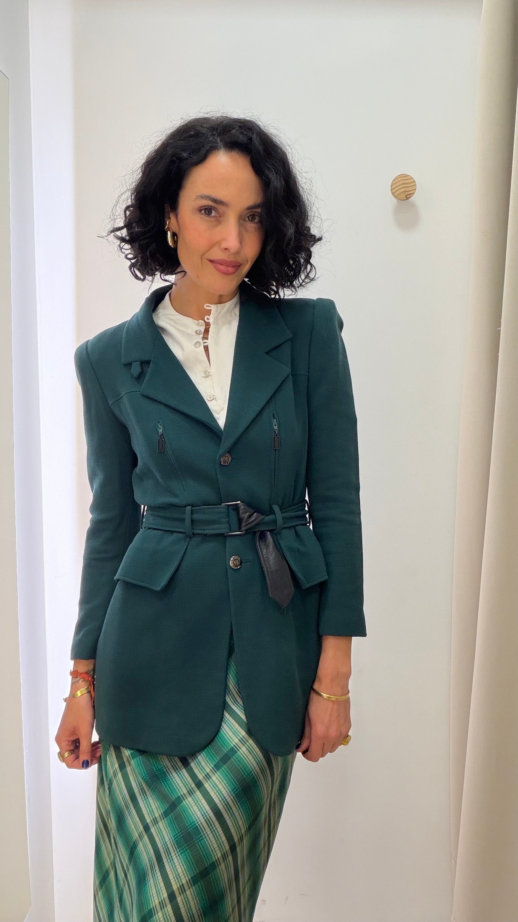 Casaco verde Lagerfeld