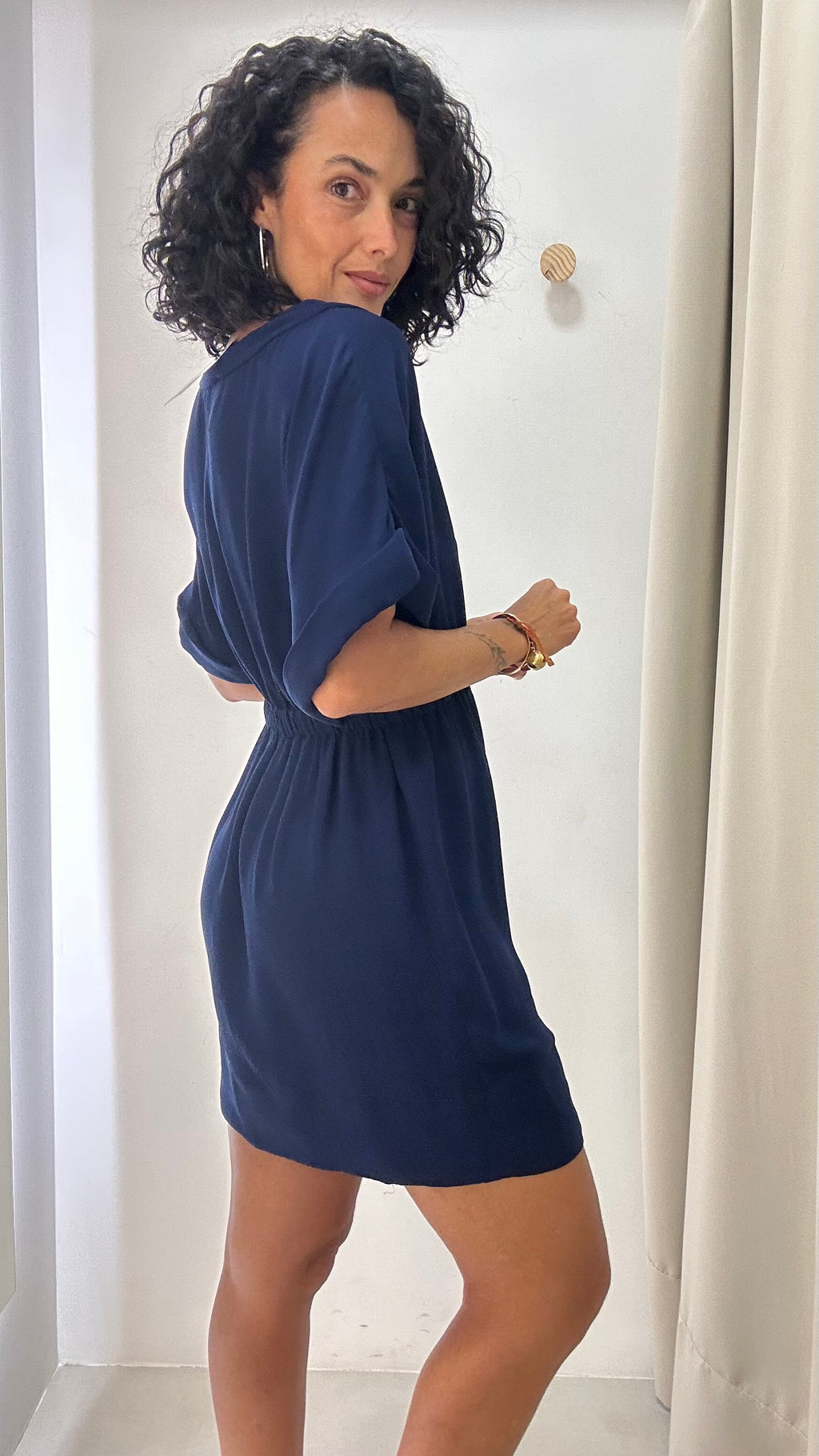 Vestido Azul Zara