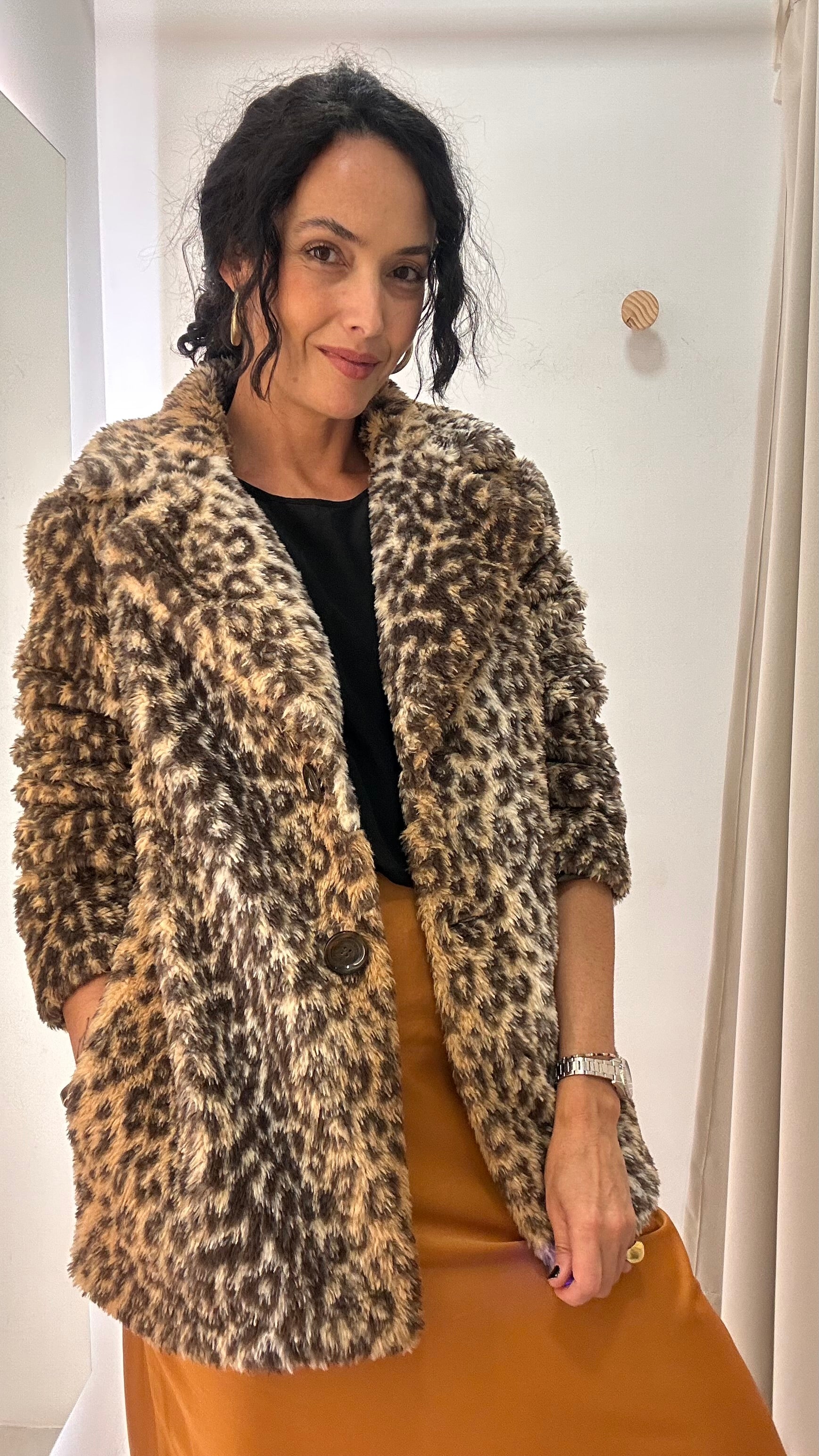 Casaco pele fake Michael Kors