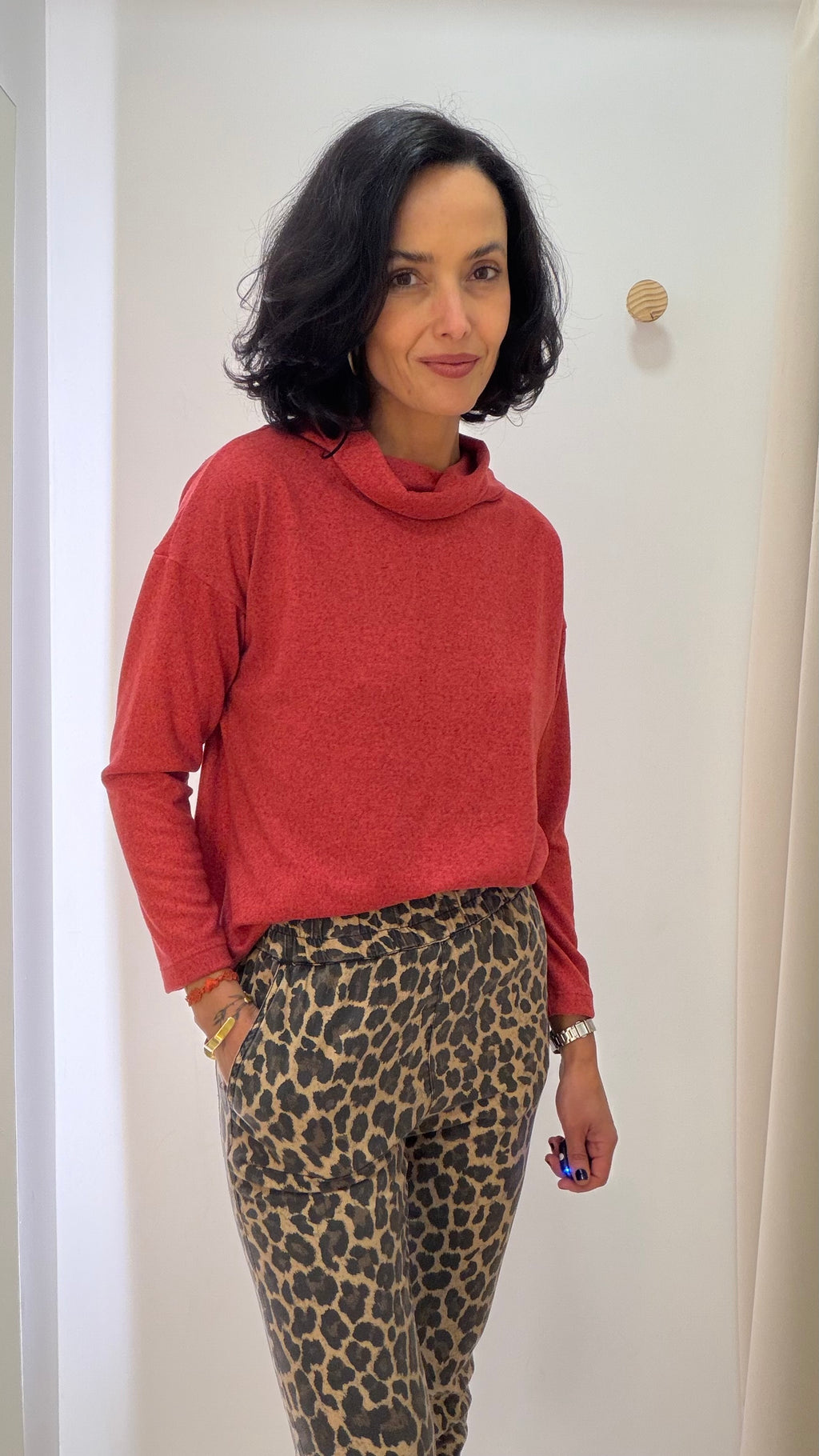 Calça Animal Print J. Chermann