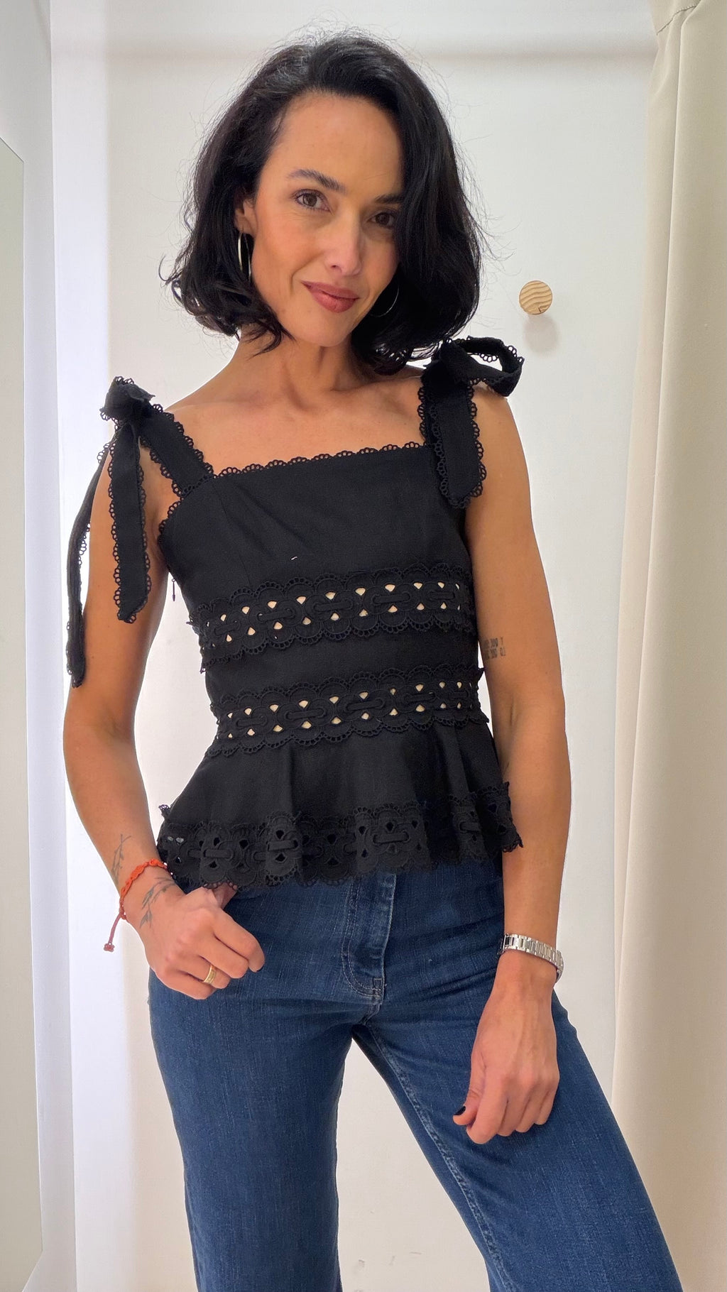 Blusa Peplum Zimmermann
