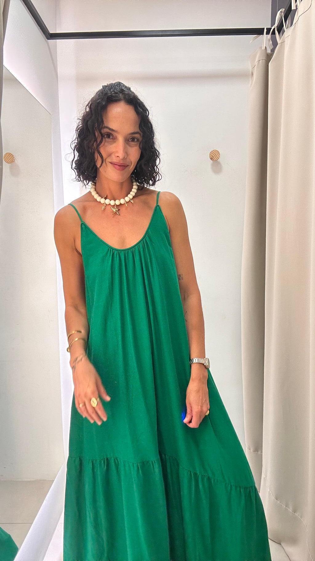 Vestido Verde Farm