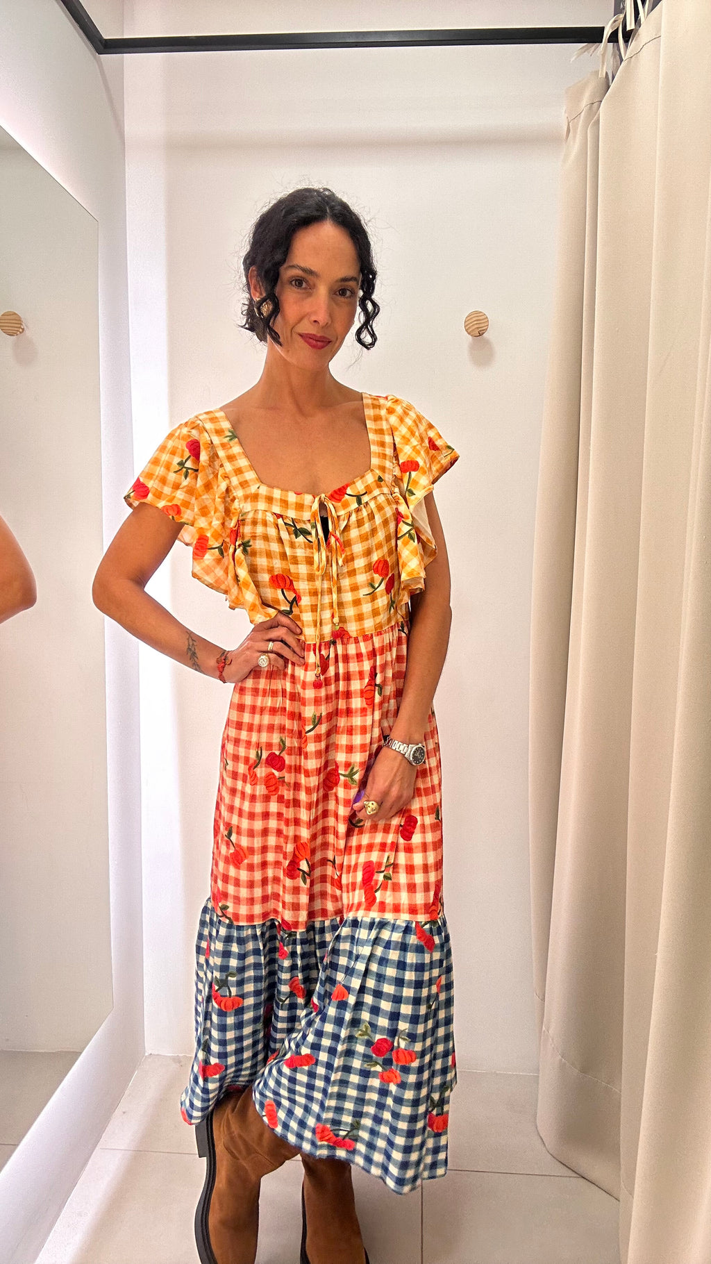 Vestido Estampado Farm