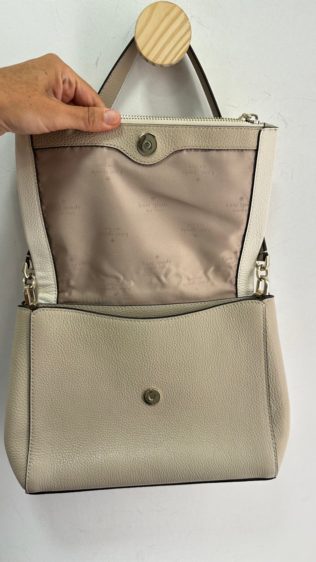 Bolsa couro Kate Spade