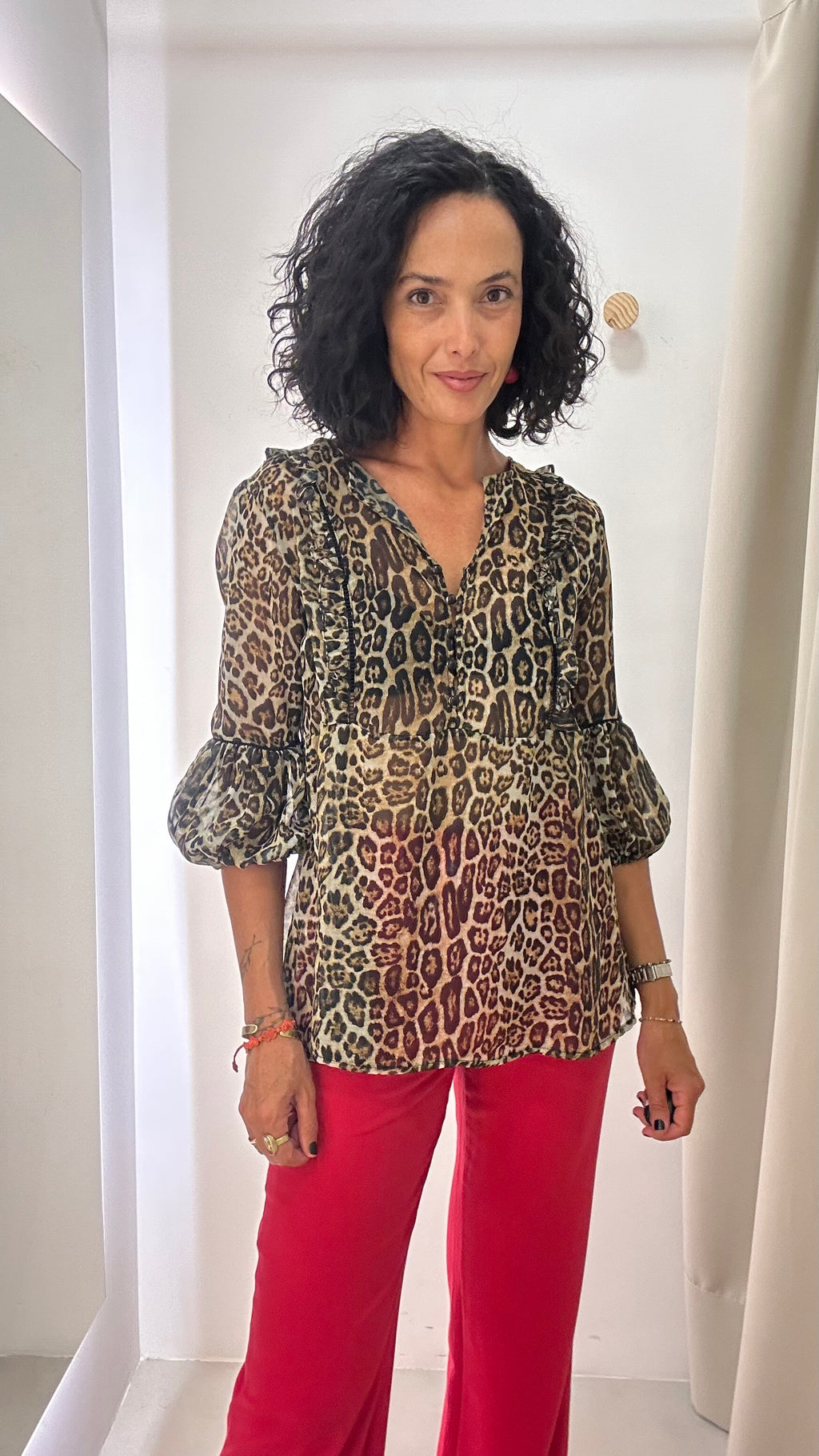 Camisa Animal Print