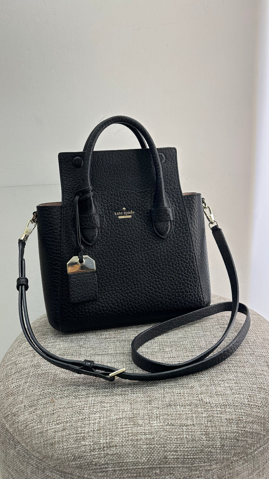 Bolsa couro kate spade