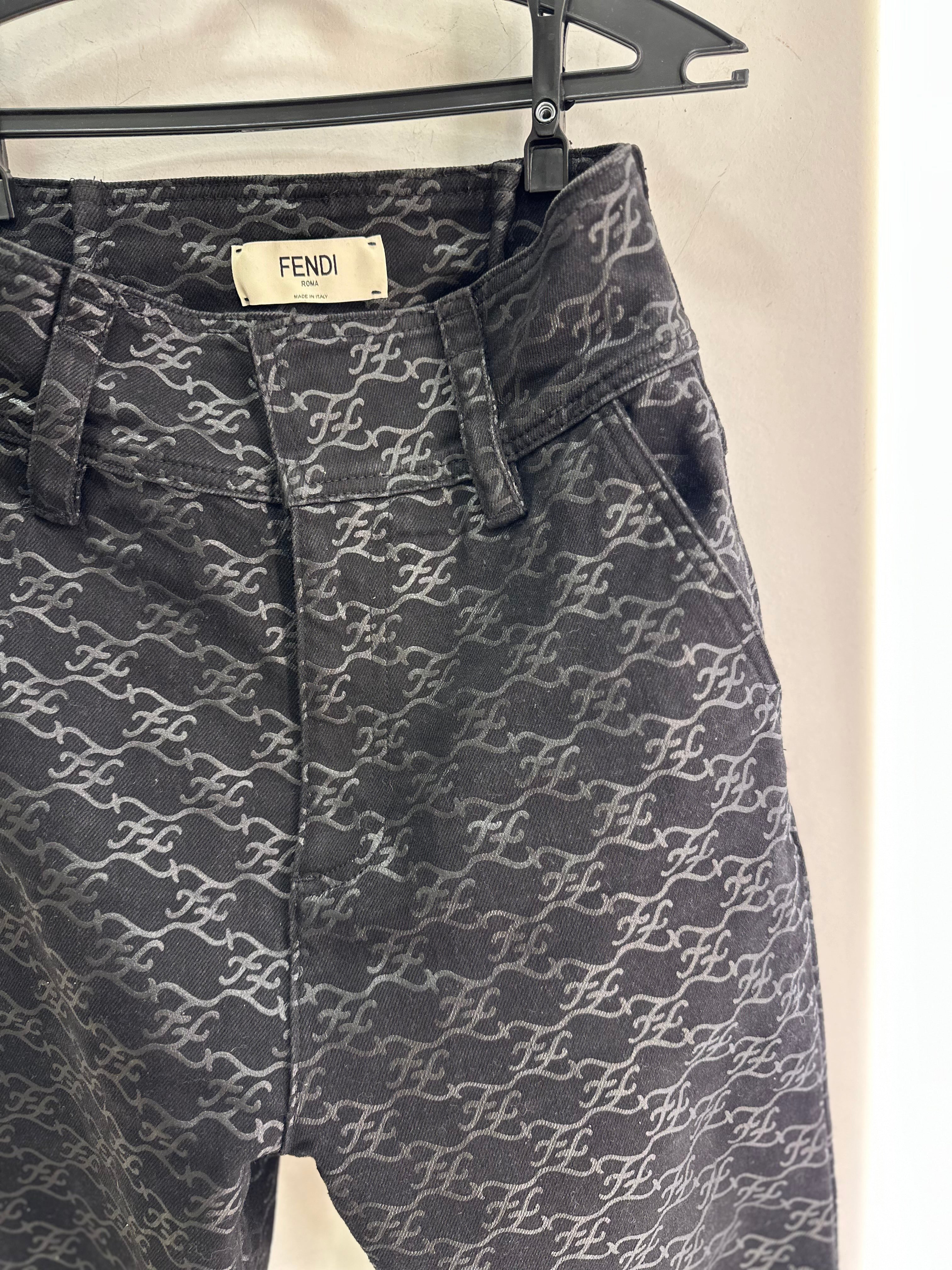 Calça Monograma Fendi