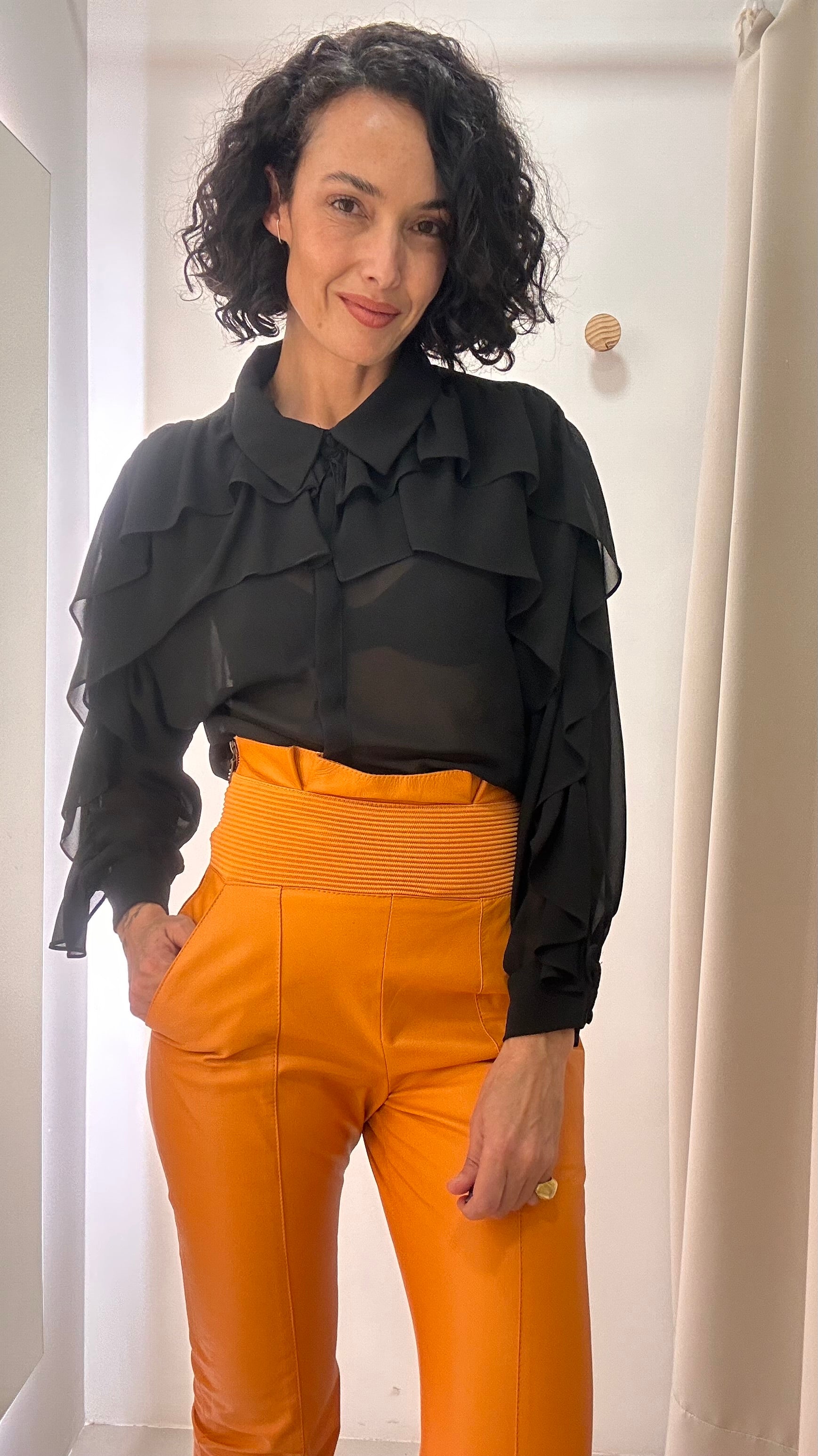 Calça Couro Lolitta