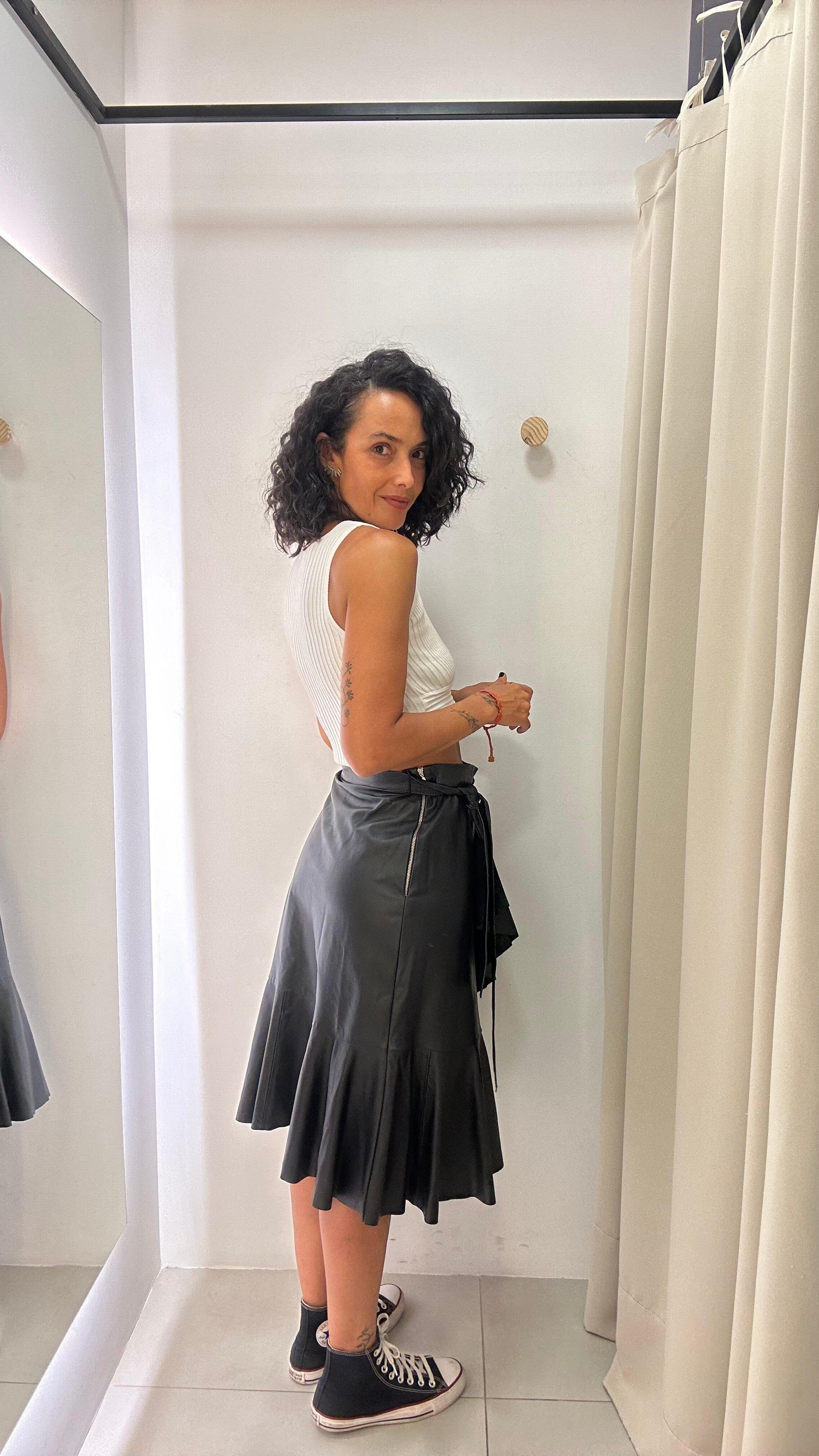 Regata em Malha Branca