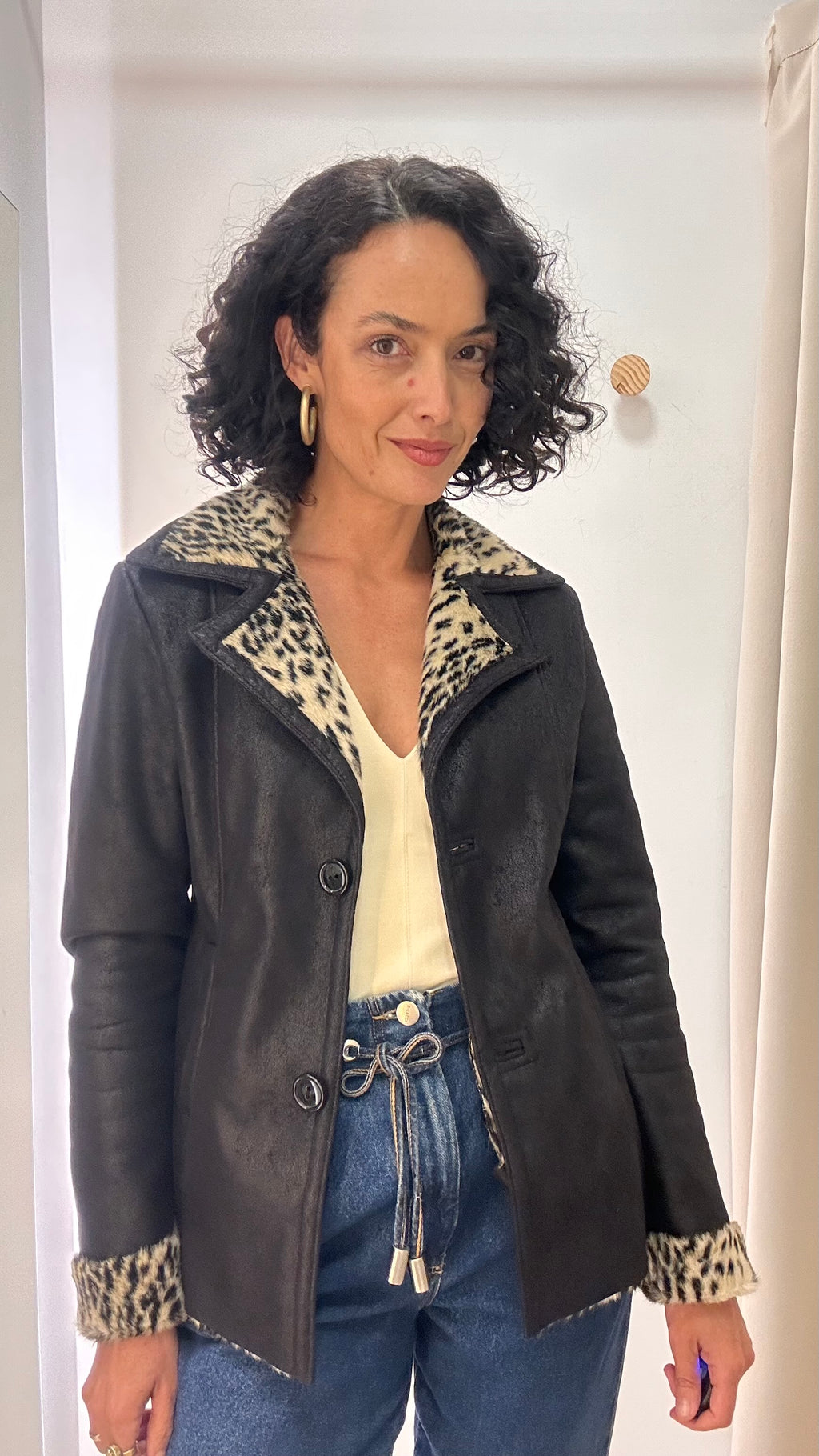 Casaco suede Bob Store