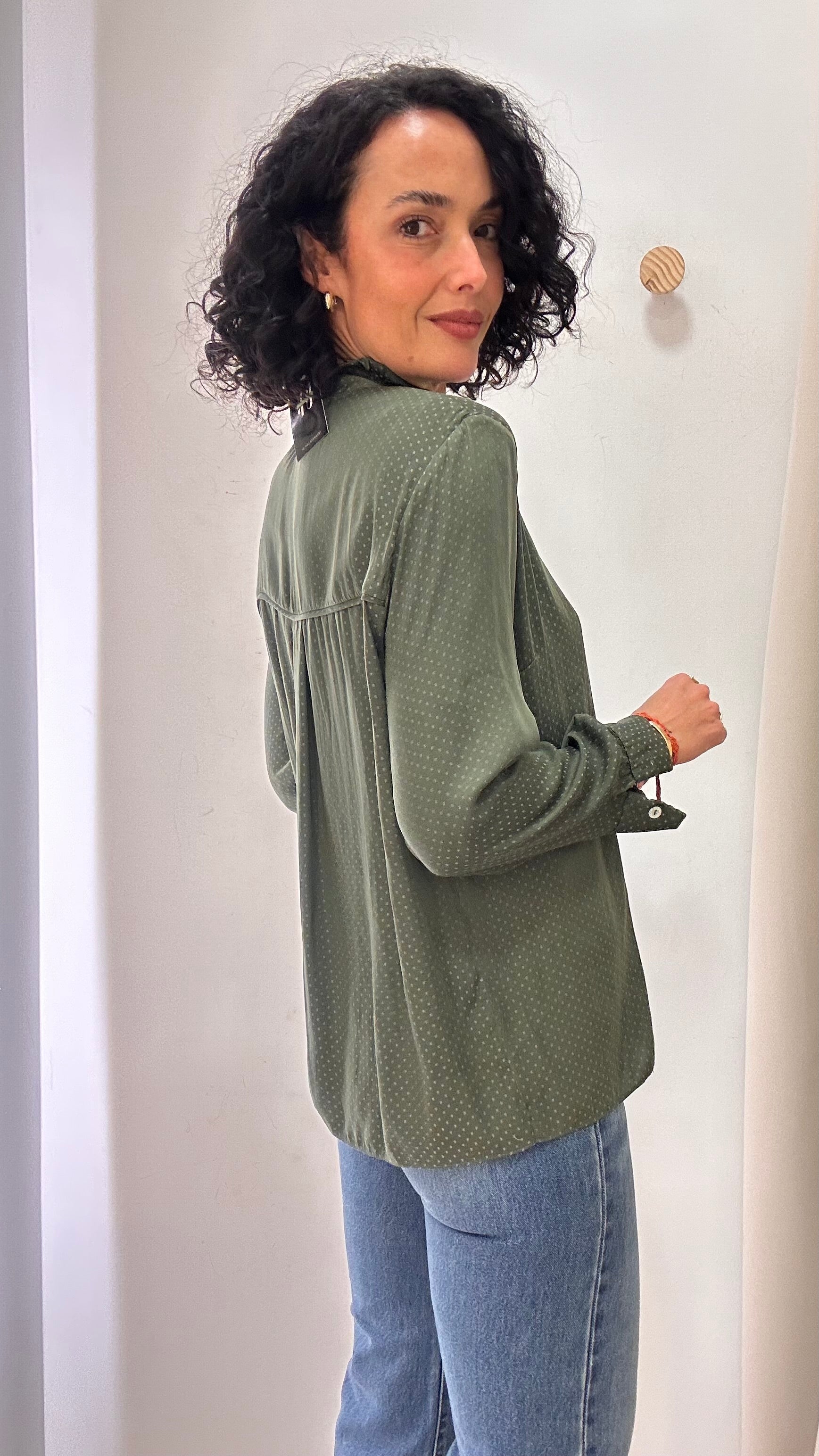 Camisa Verde Maria Filó
